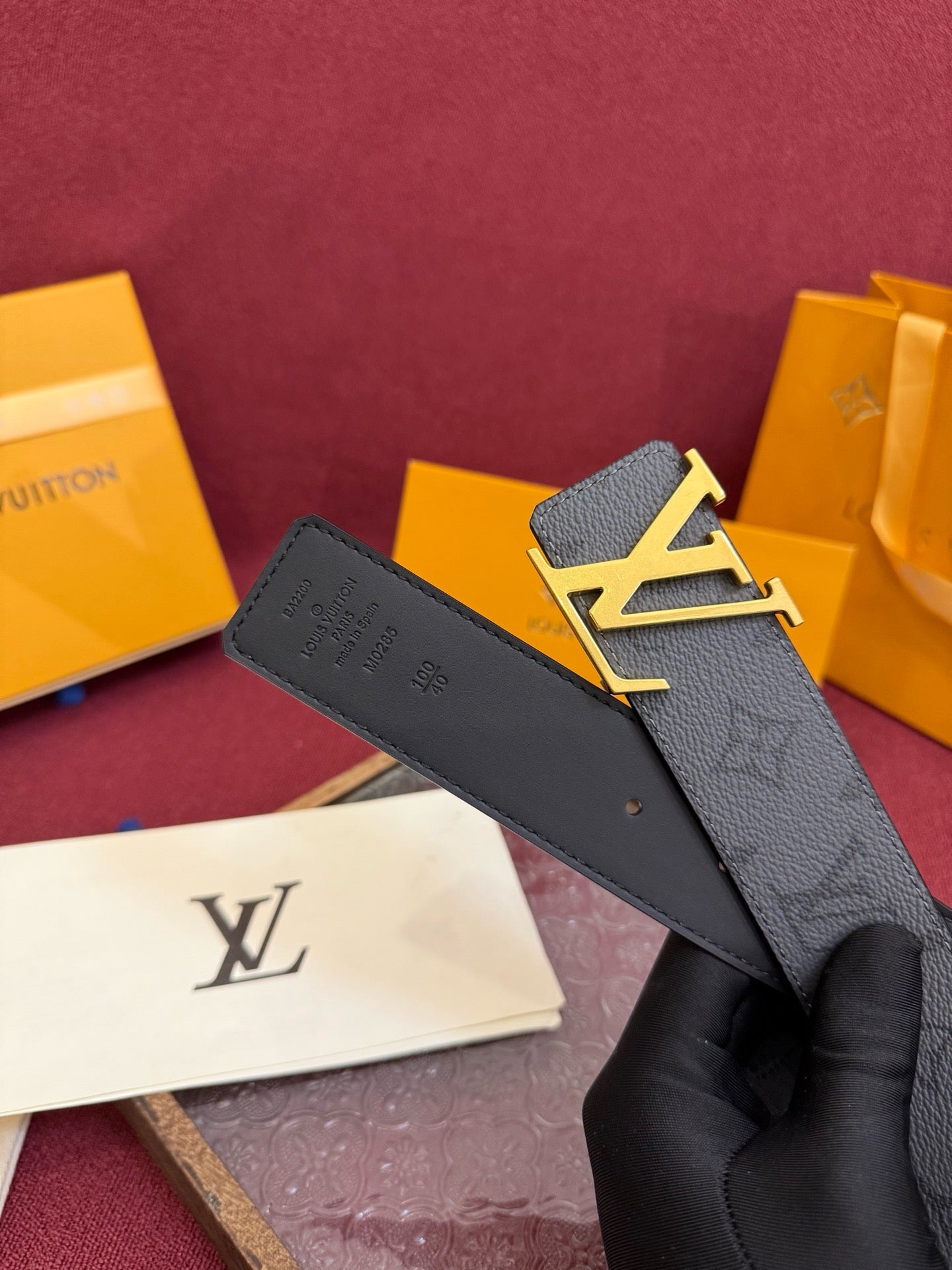 Dark grey Belt - FashionHype.xyz