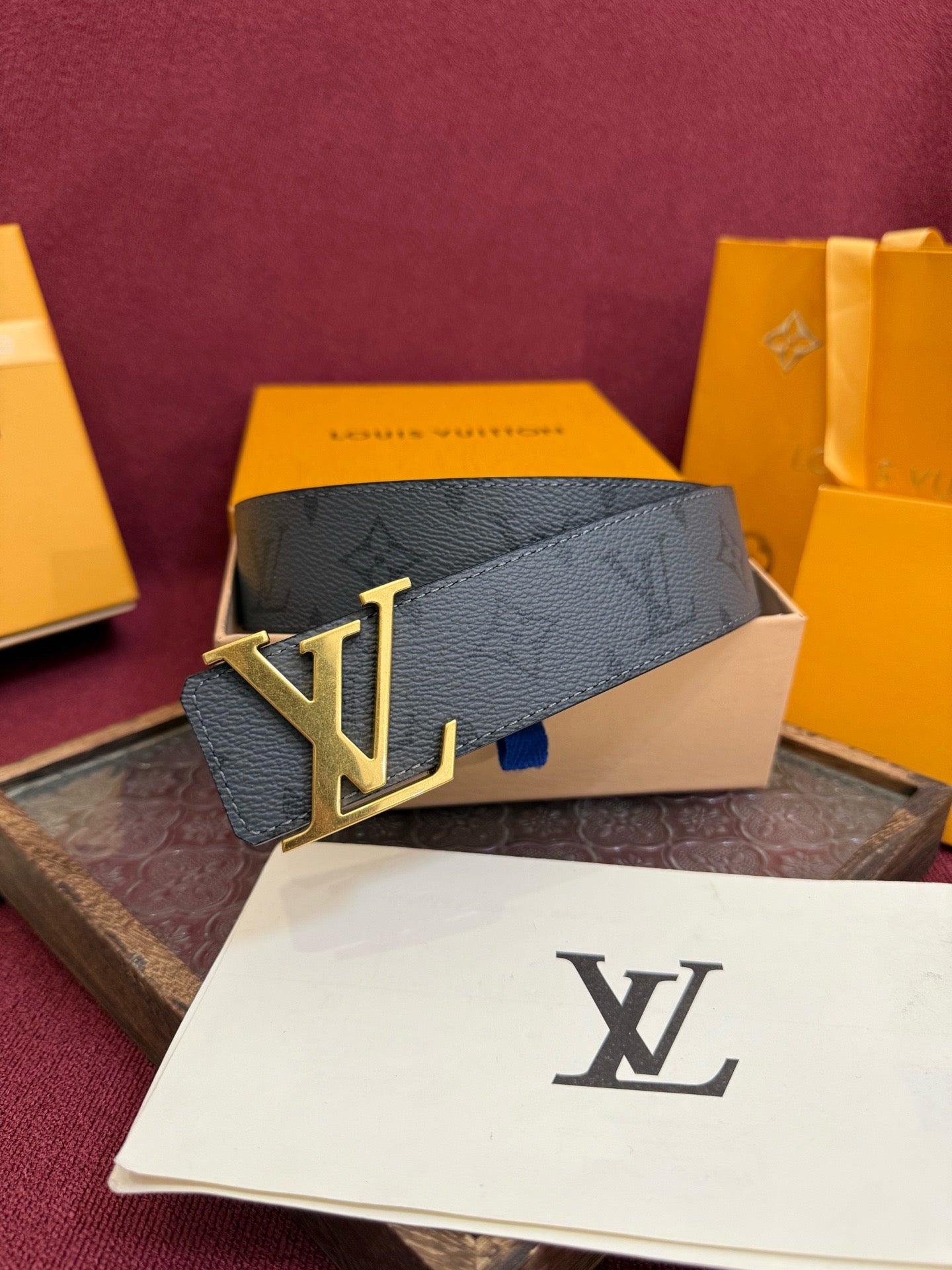 Dark grey Belt - FashionHype.xyz