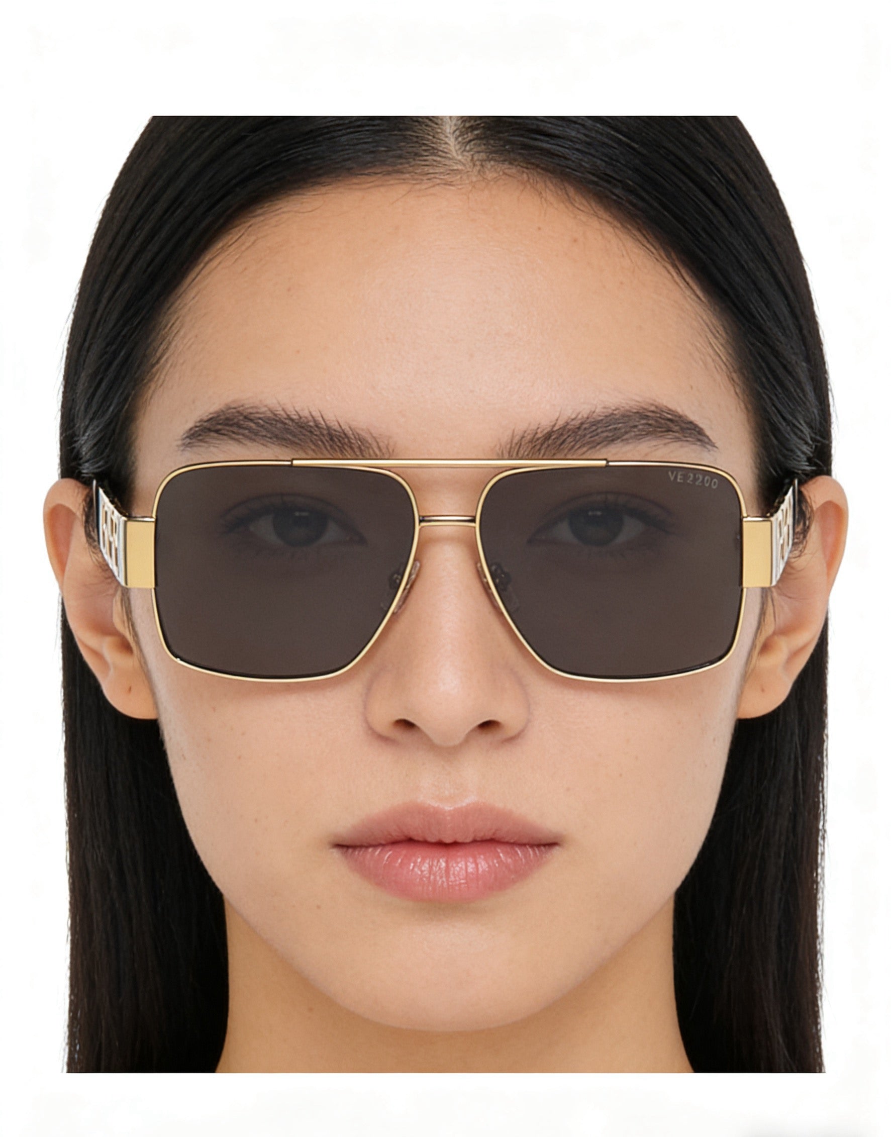 Mehrfarbige Sonnenbrille
