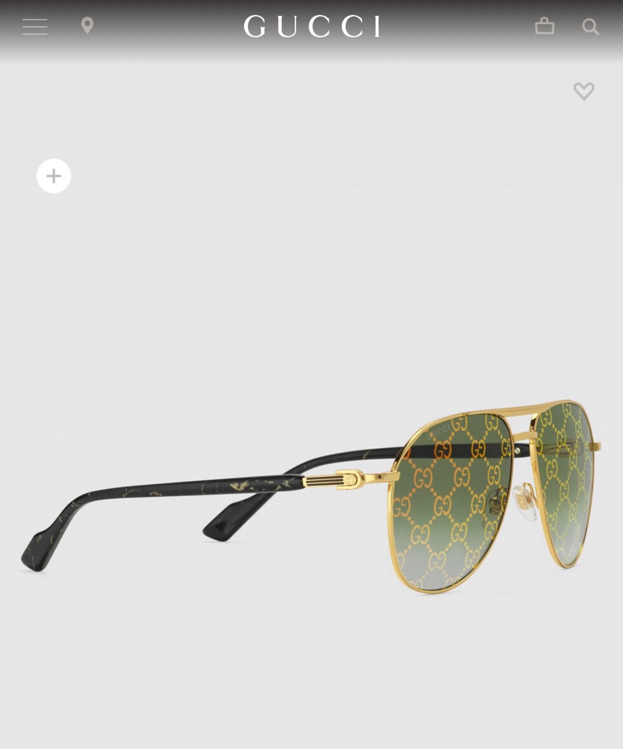 Mehrfarbige Sonnenbrille