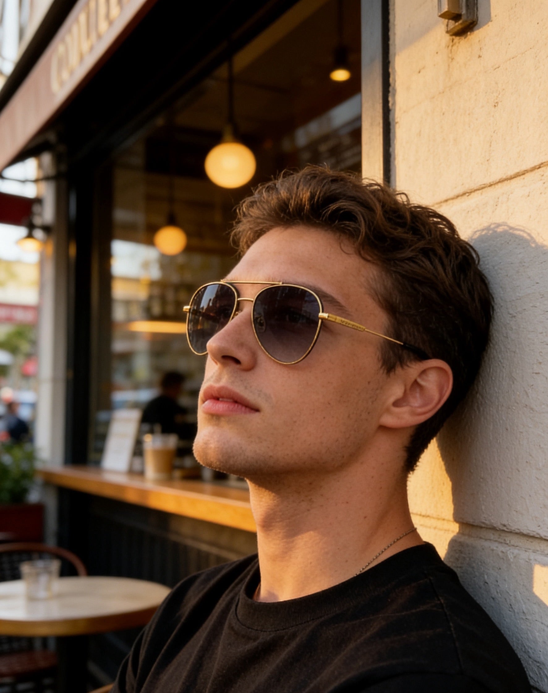 Mehrfarbige Sonnenbrille