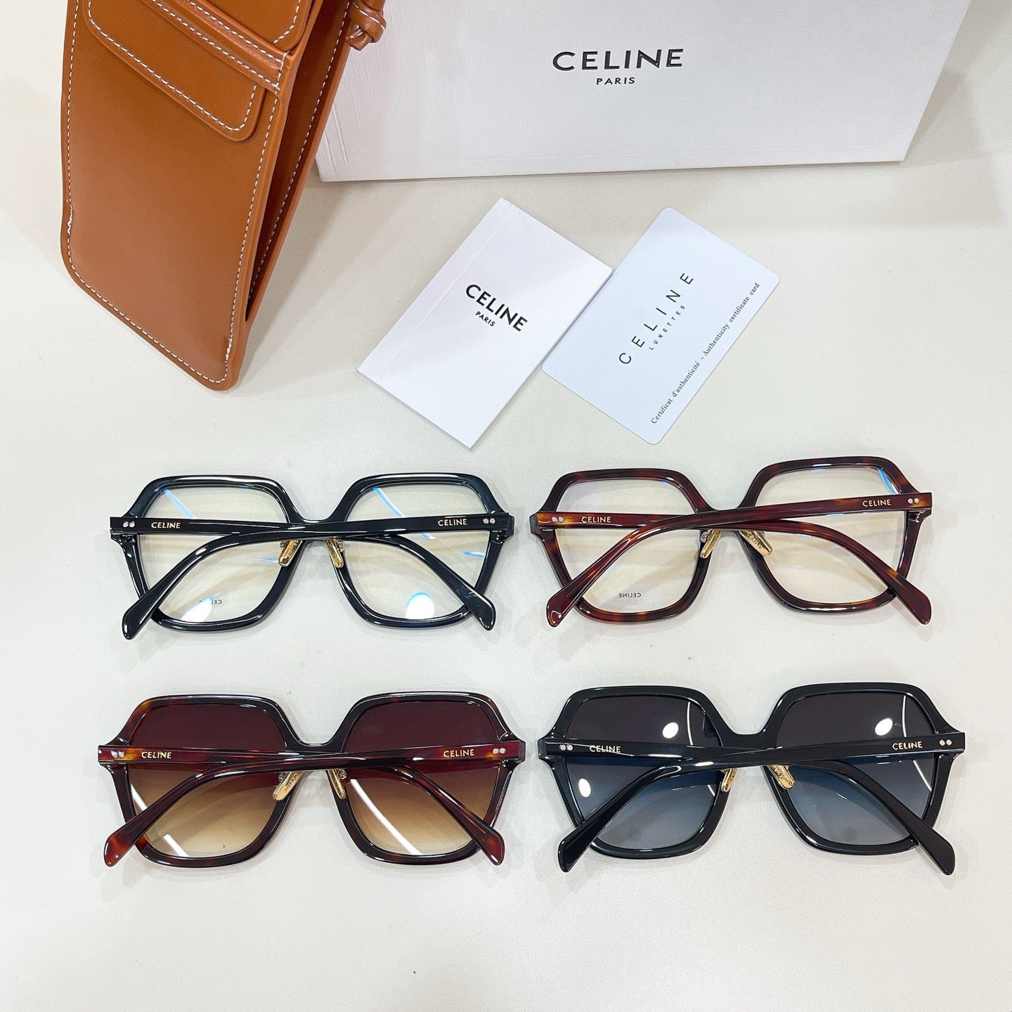Mehrfarbige Sonnenbrille