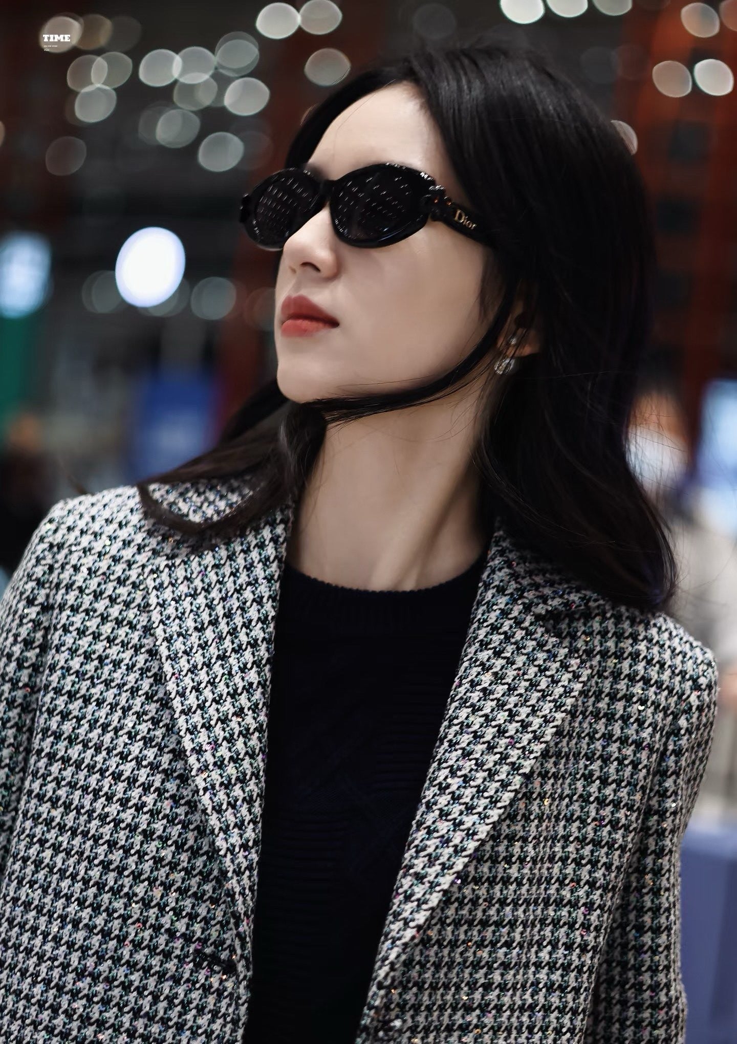 Mehrfarbige Sonnenbrille