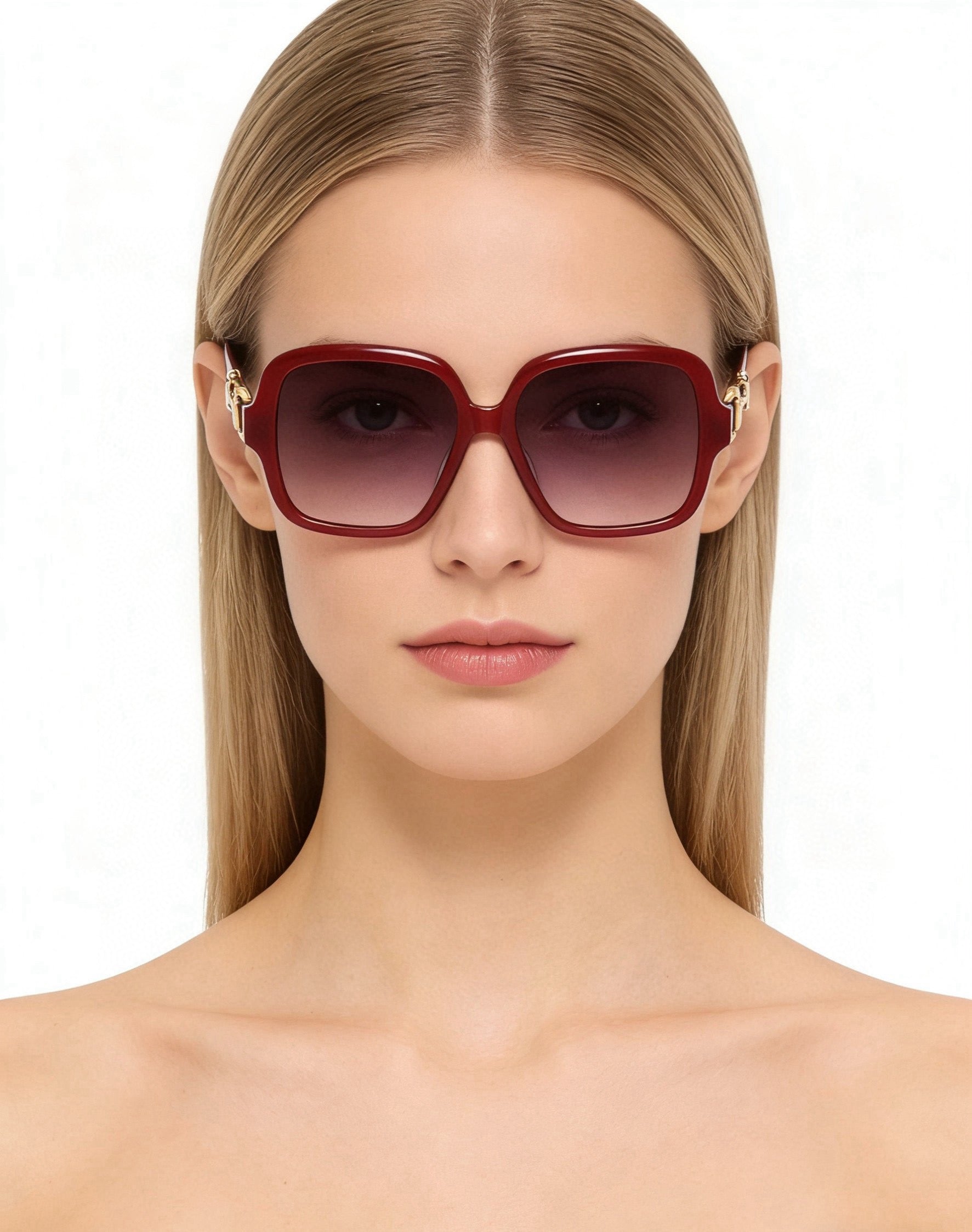 Mehrfarbige Sonnenbrille