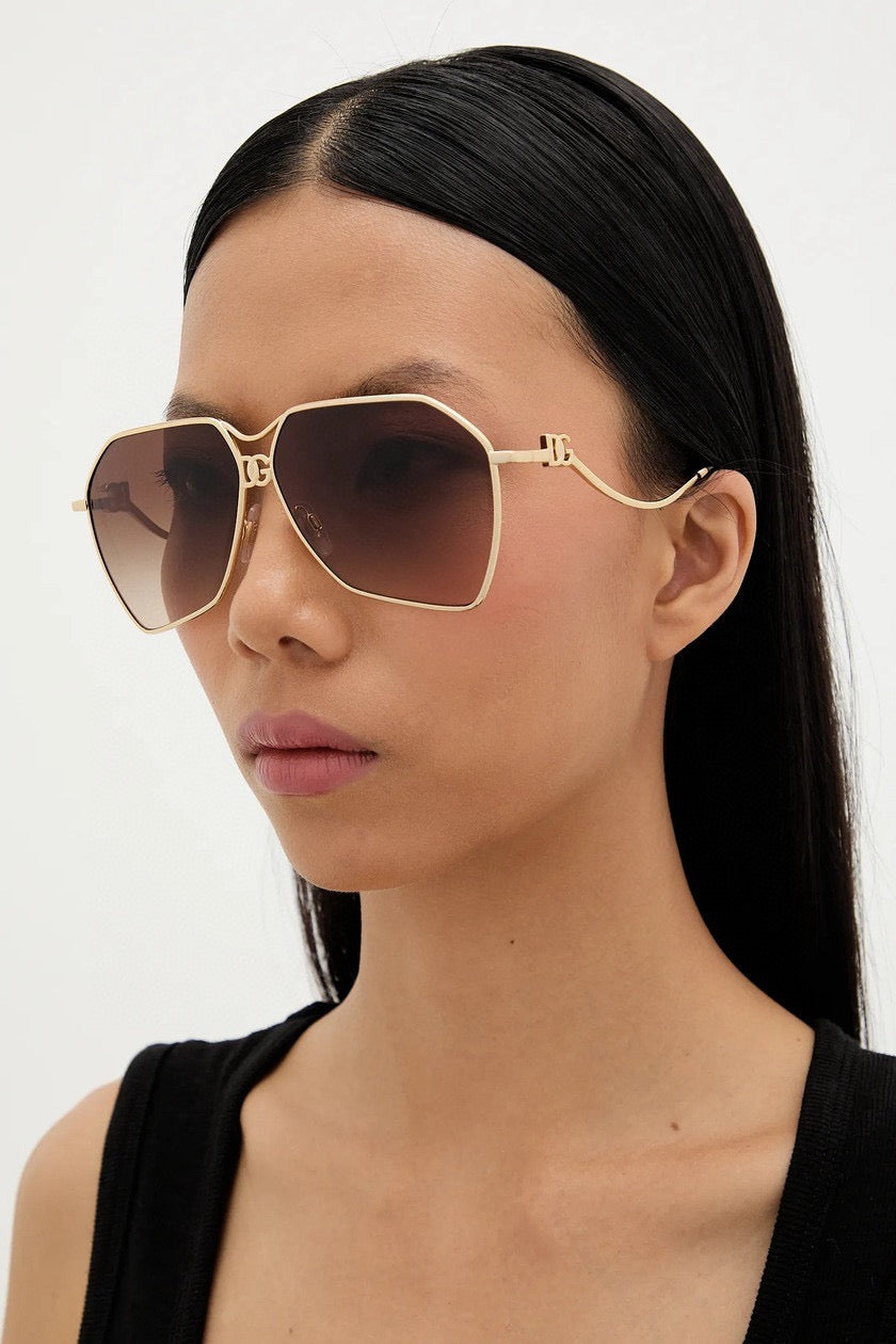Mehrfarbige Sonnenbrille
