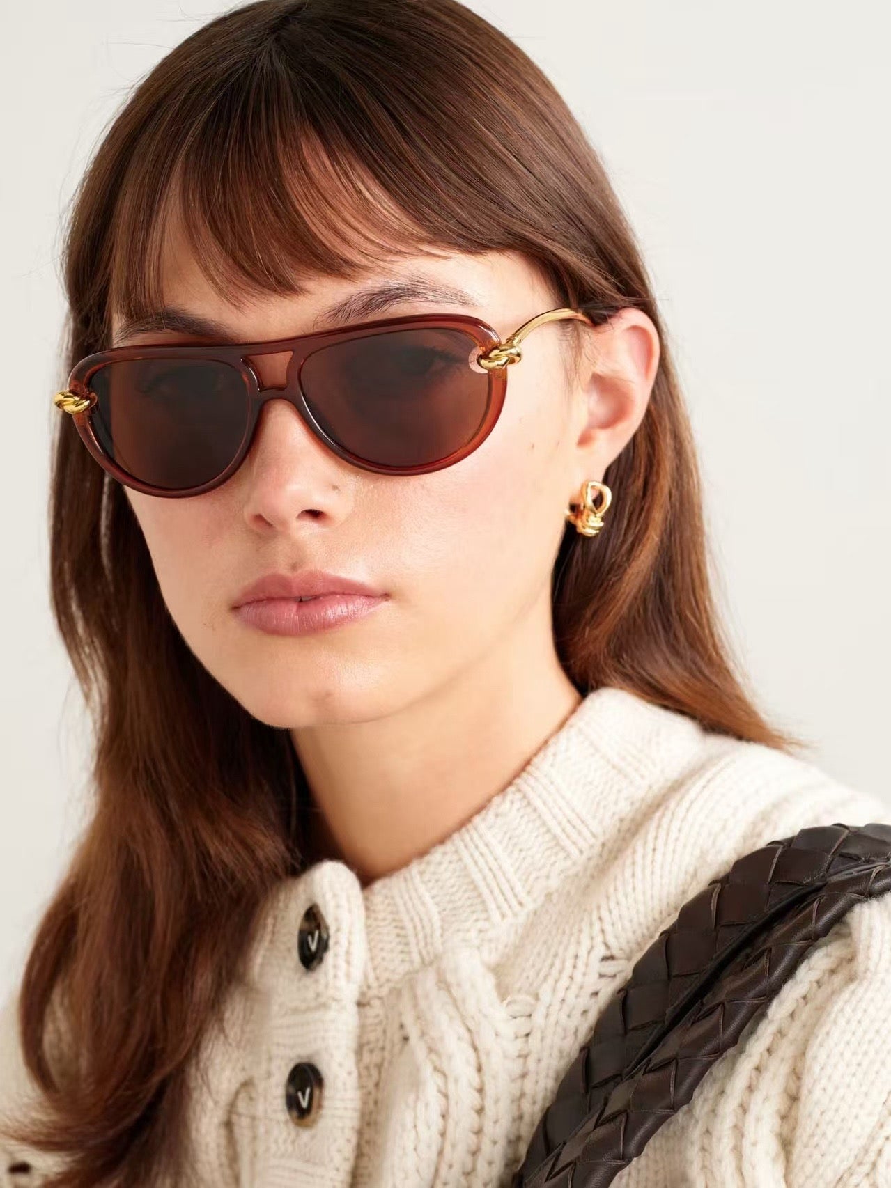 Mehrfarbige Sonnenbrille