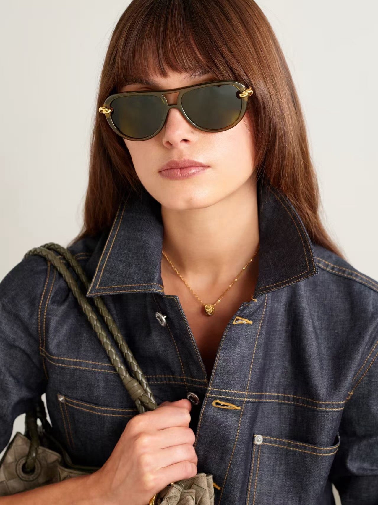 Mehrfarbige Sonnenbrille