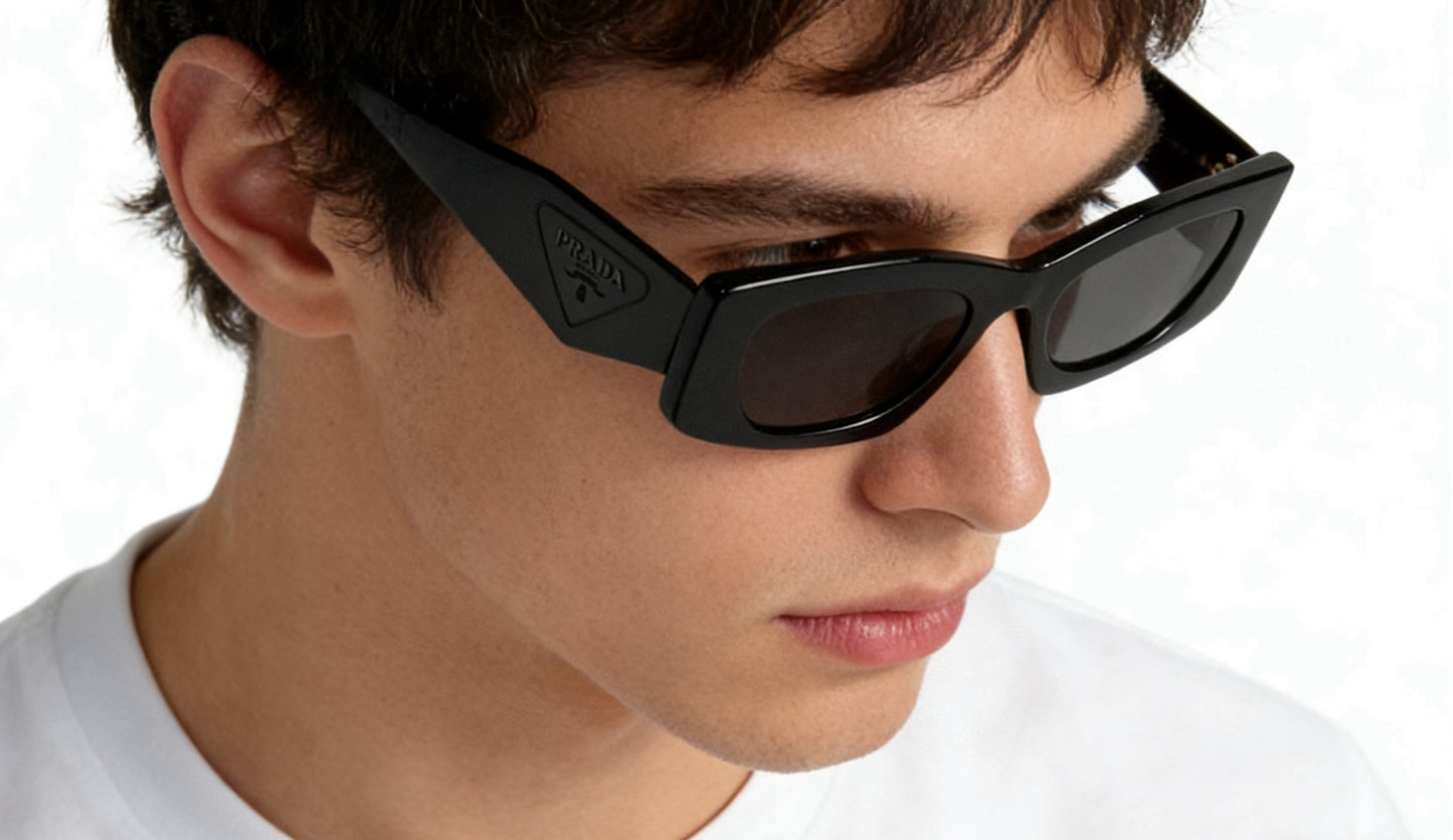 Mehrfarbige Sonnenbrille