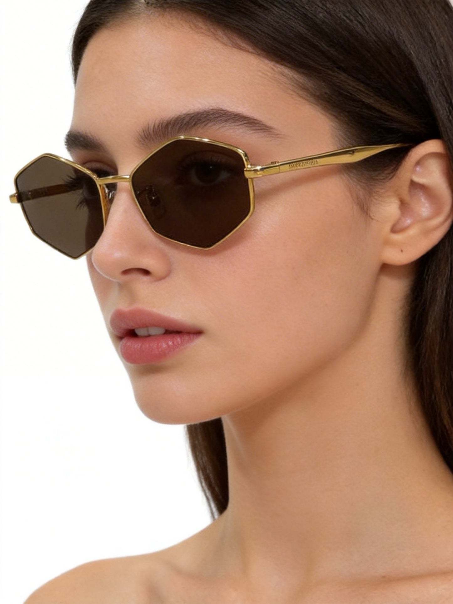 Mehrfarbige Sonnenbrille