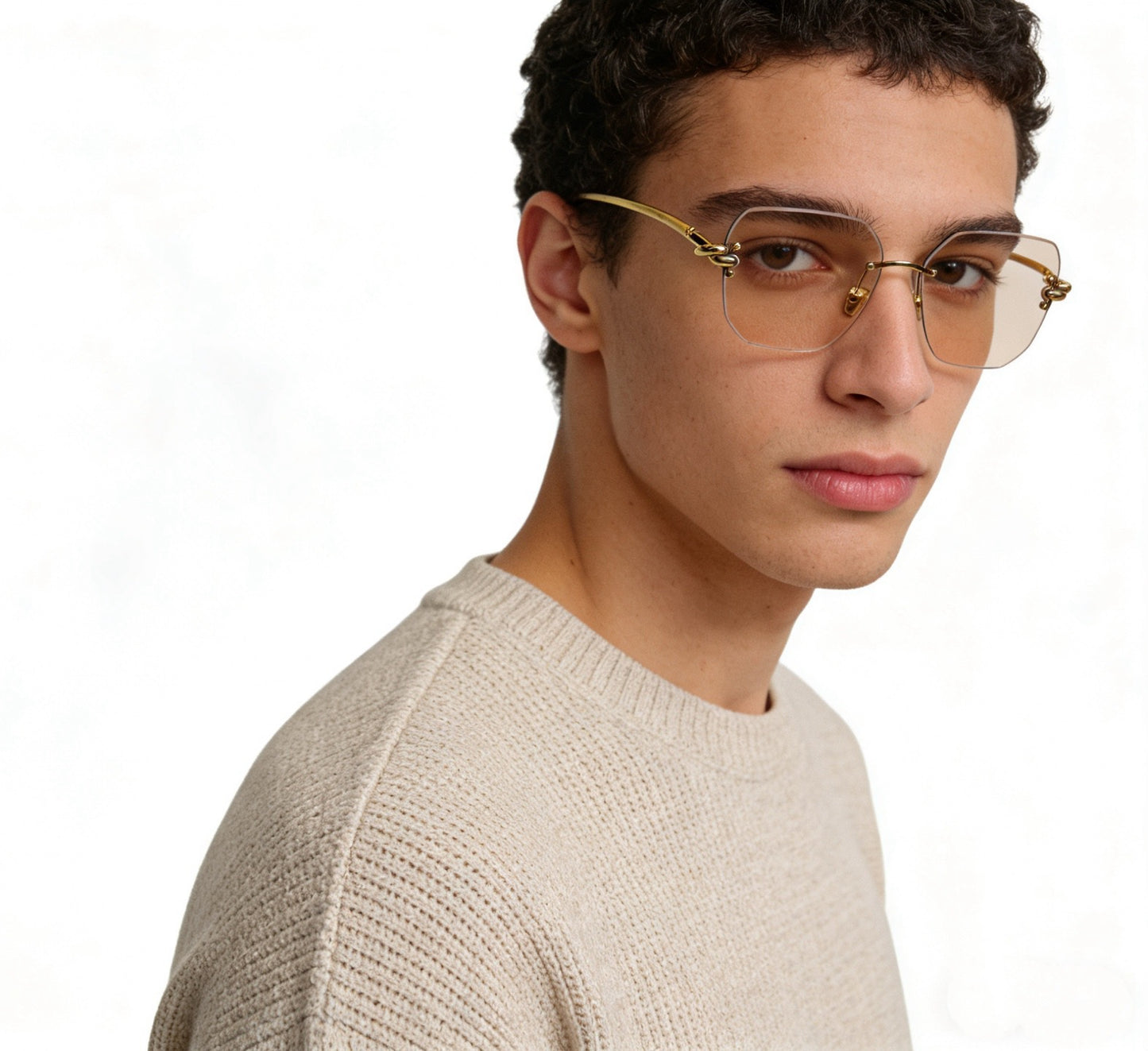 Mehrfarbige Sonnenbrille
