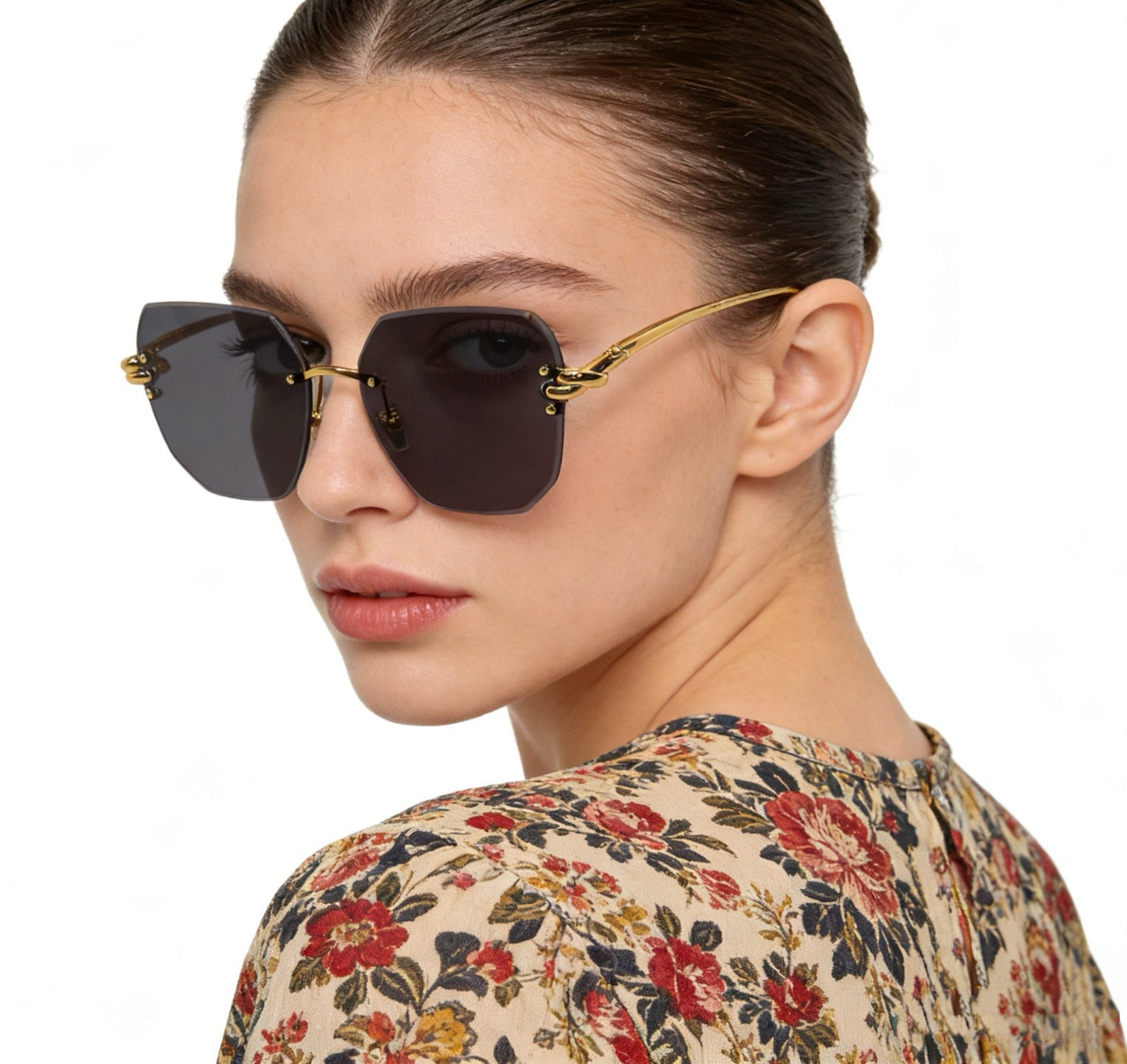 Mehrfarbige Sonnenbrille