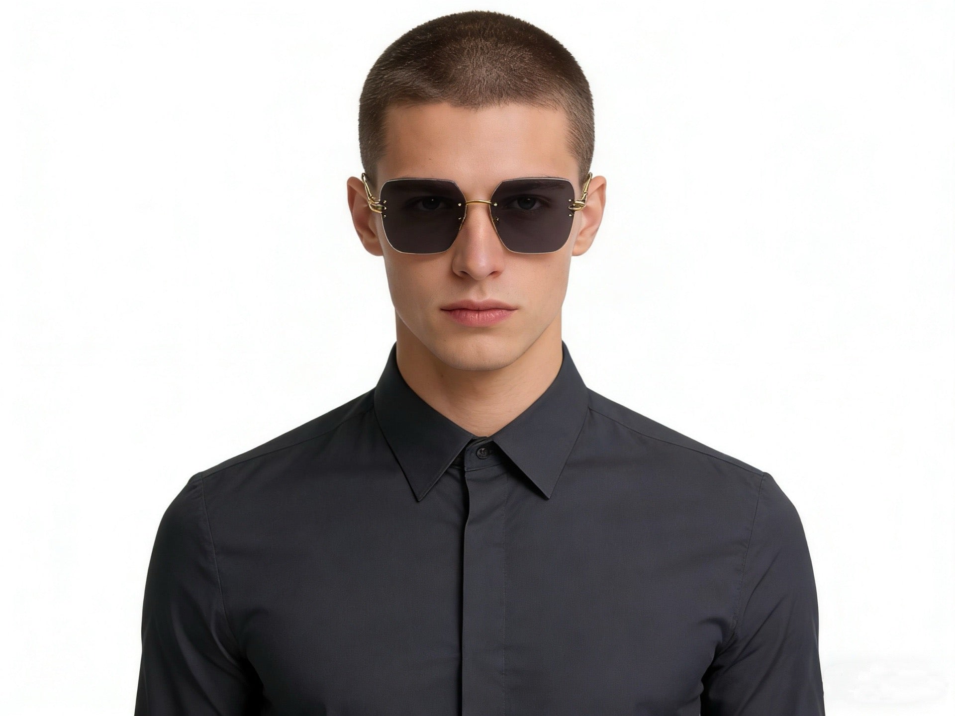 Mehrfarbige Sonnenbrille