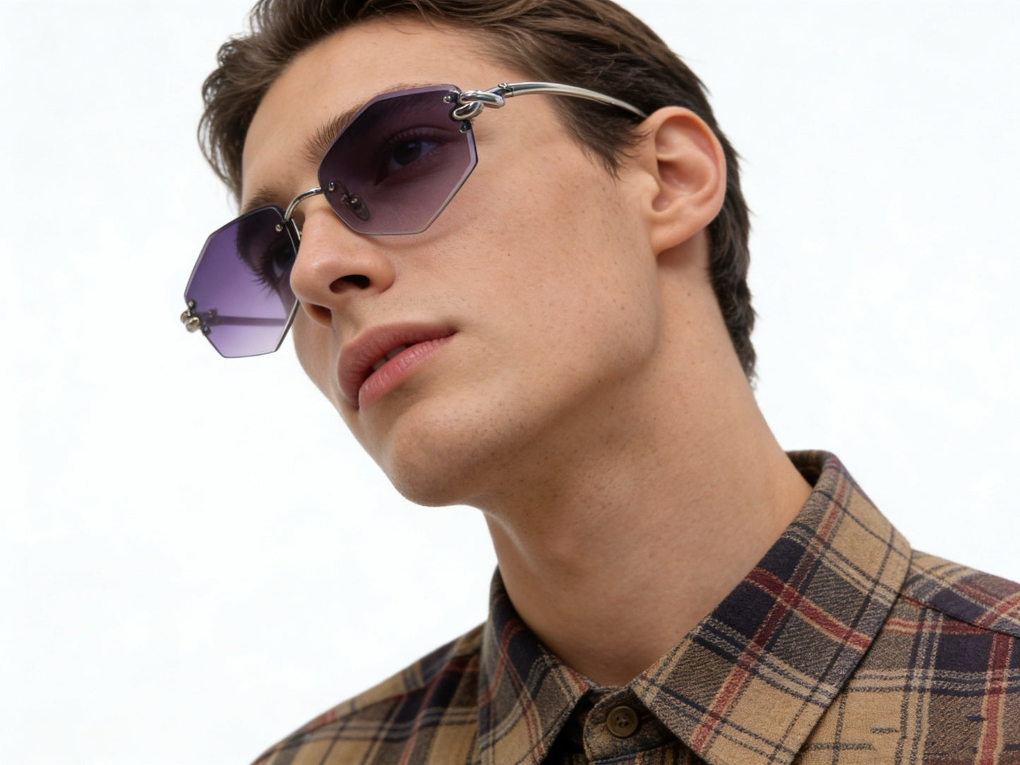 Mehrfarbige Sonnenbrille
