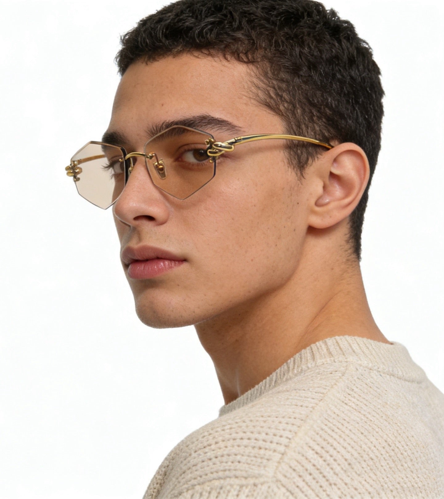 Mehrfarbige Sonnenbrille