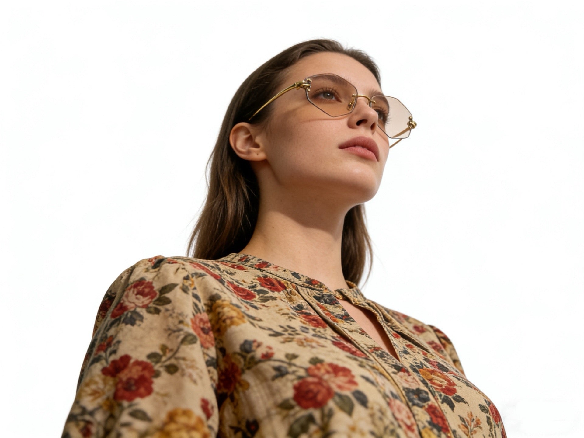 Mehrfarbige Sonnenbrille