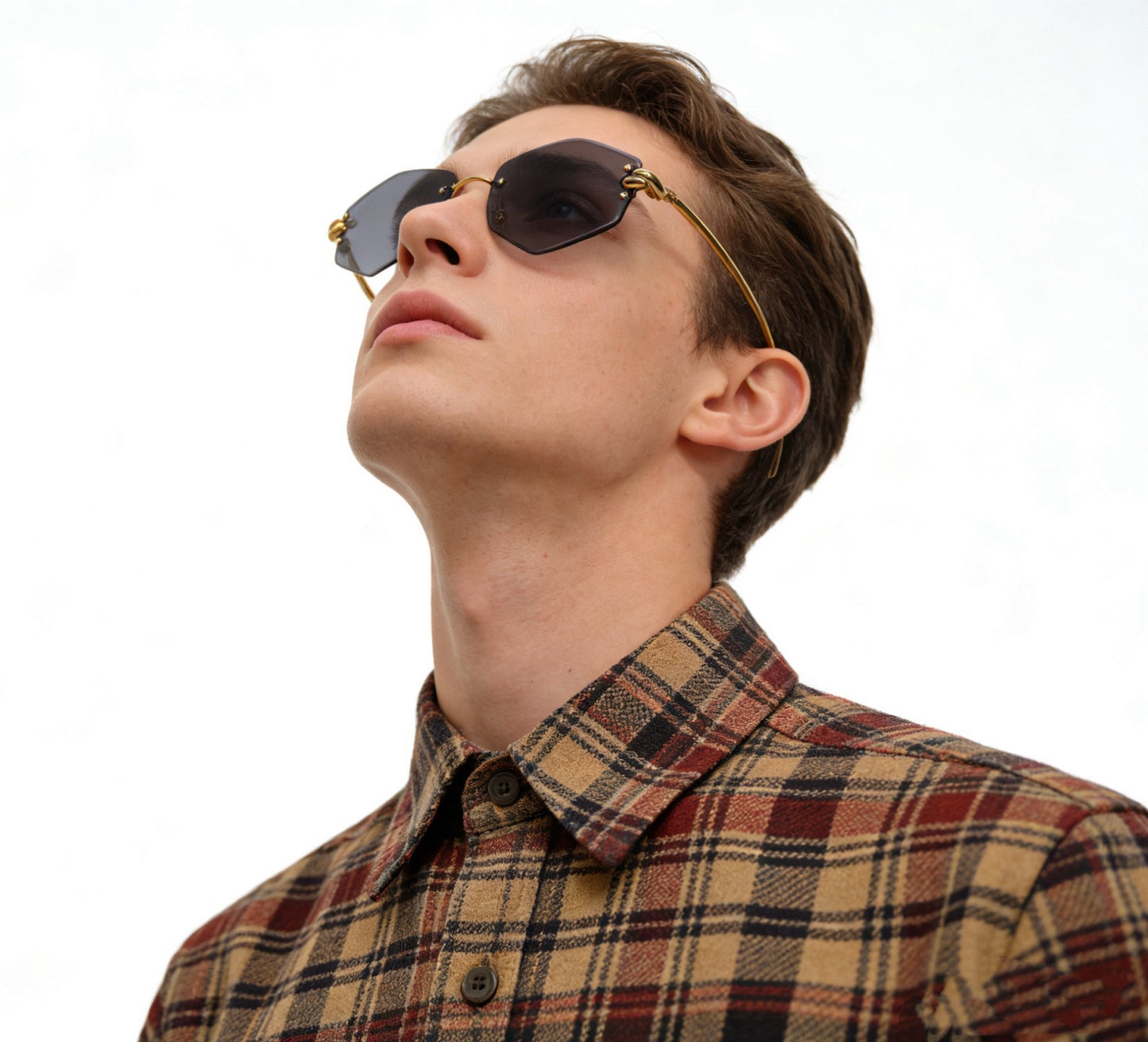 Mehrfarbige Sonnenbrille