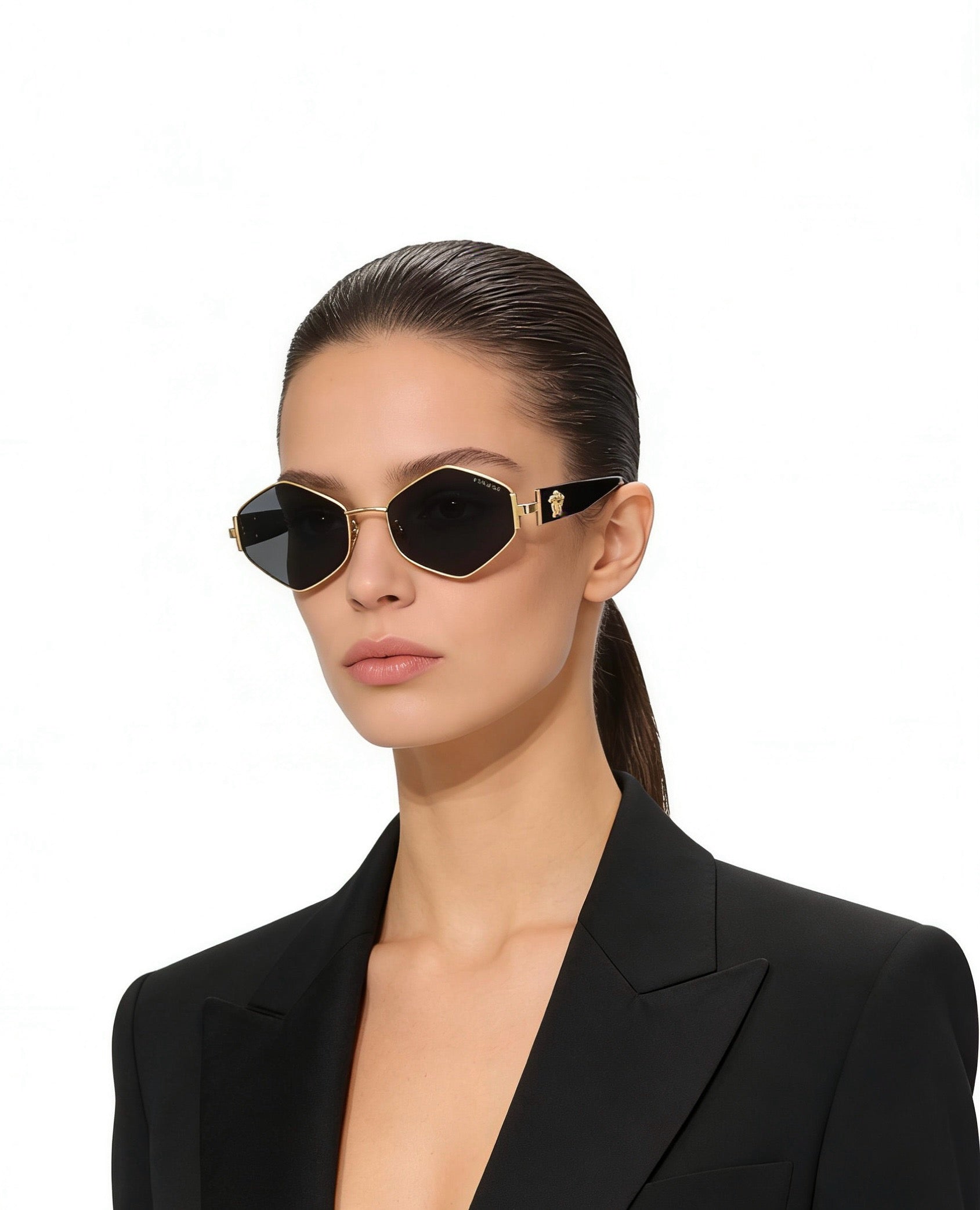 Mehrfarbige Sonnenbrille