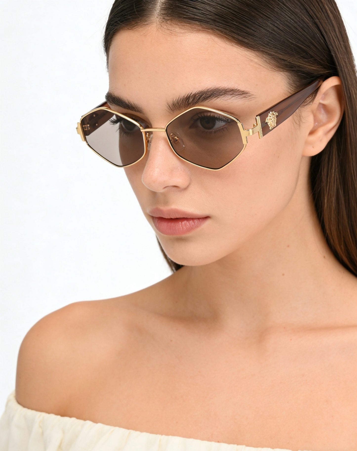 Mehrfarbige Sonnenbrille