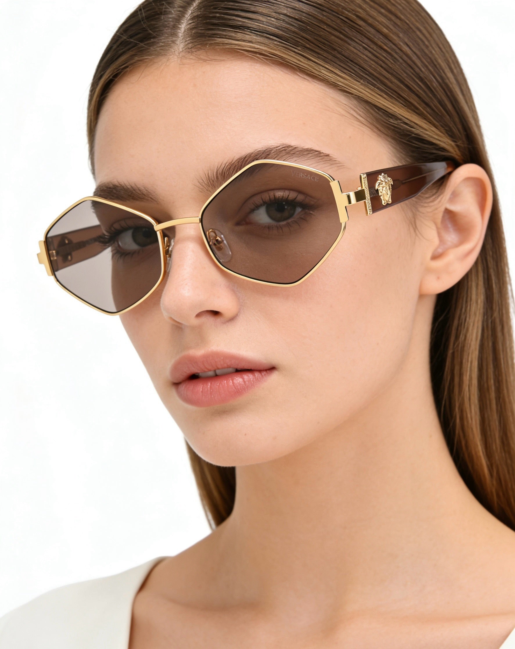 Mehrfarbige Sonnenbrille