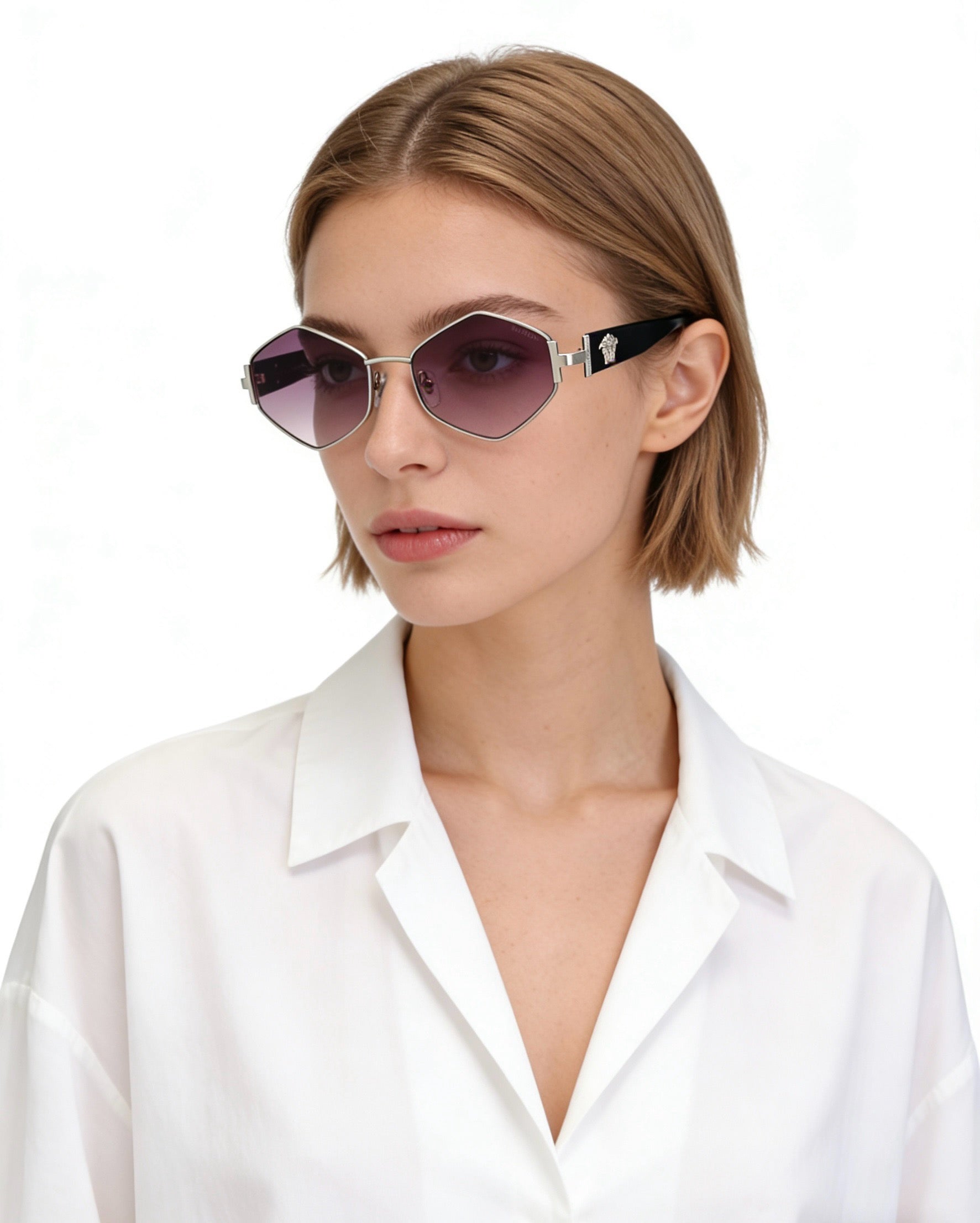 Mehrfarbige Sonnenbrille