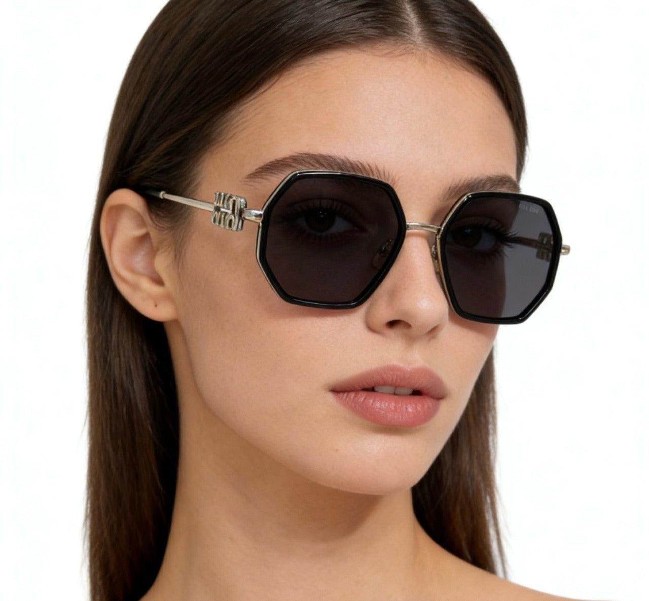 Mehrfarbige Sonnenbrille