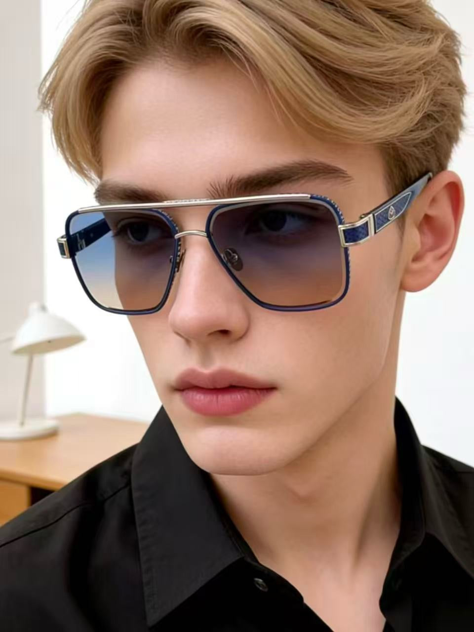 Mehrfarbige Sonnenbrille