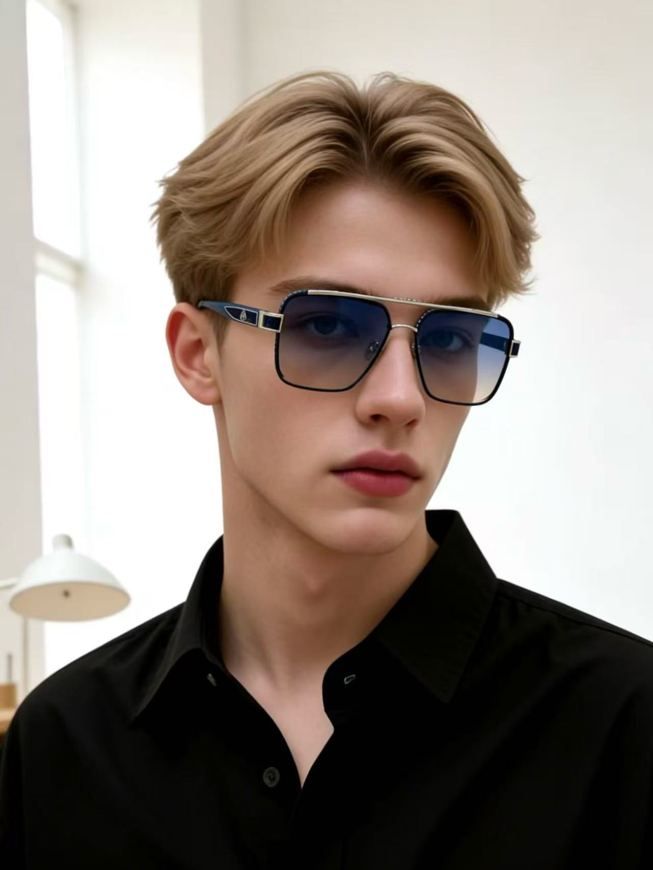 Mehrfarbige Sonnenbrille
