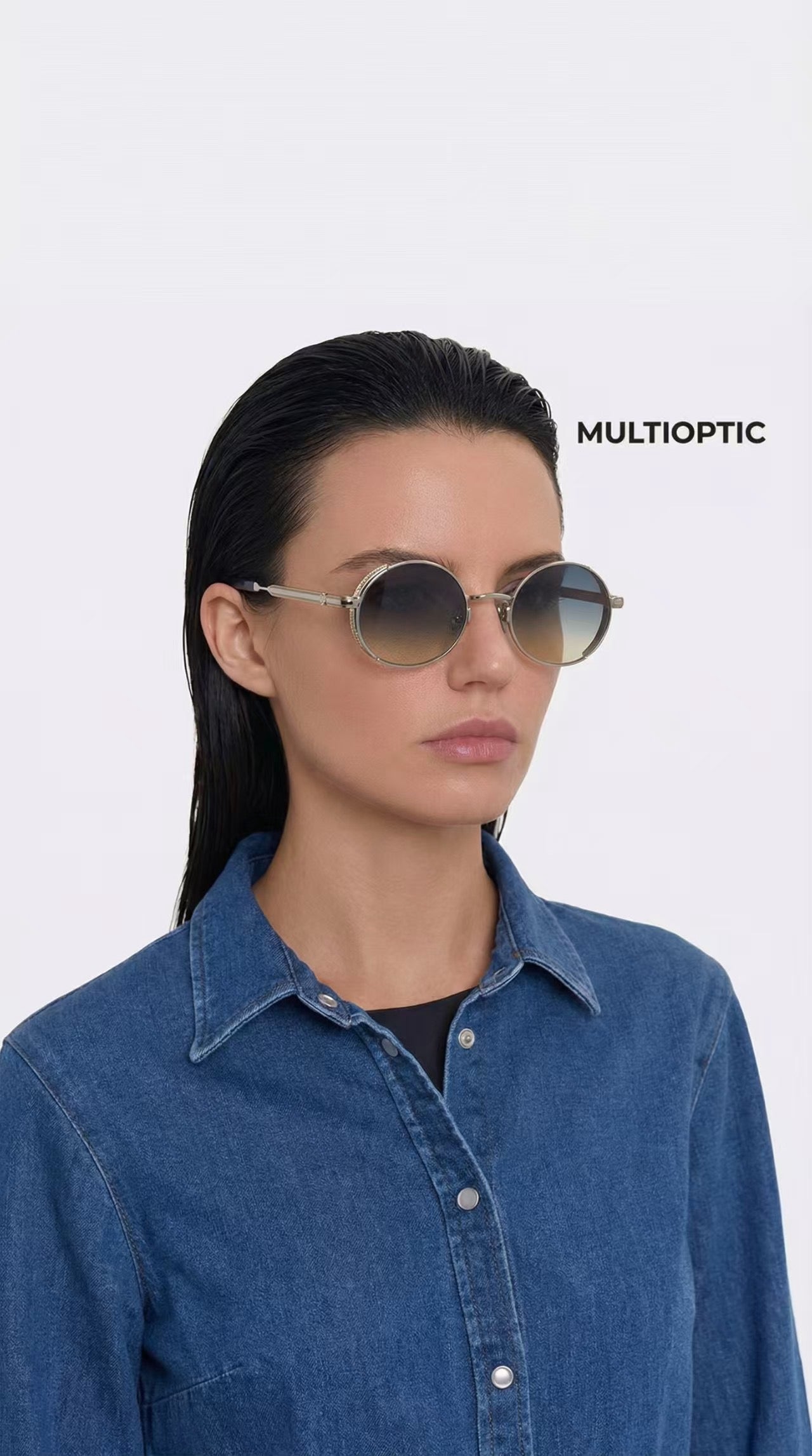 Mehrfarbige Sonnenbrille