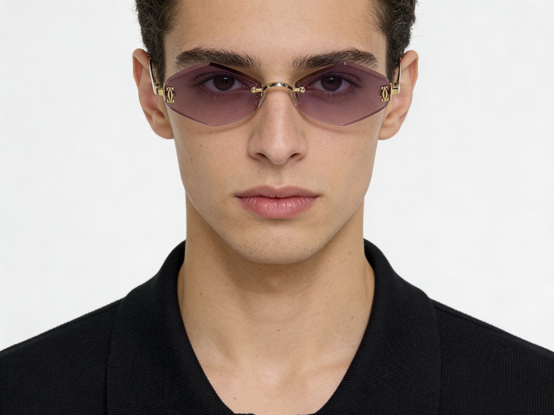 Mehrfarbige Sonnenbrille