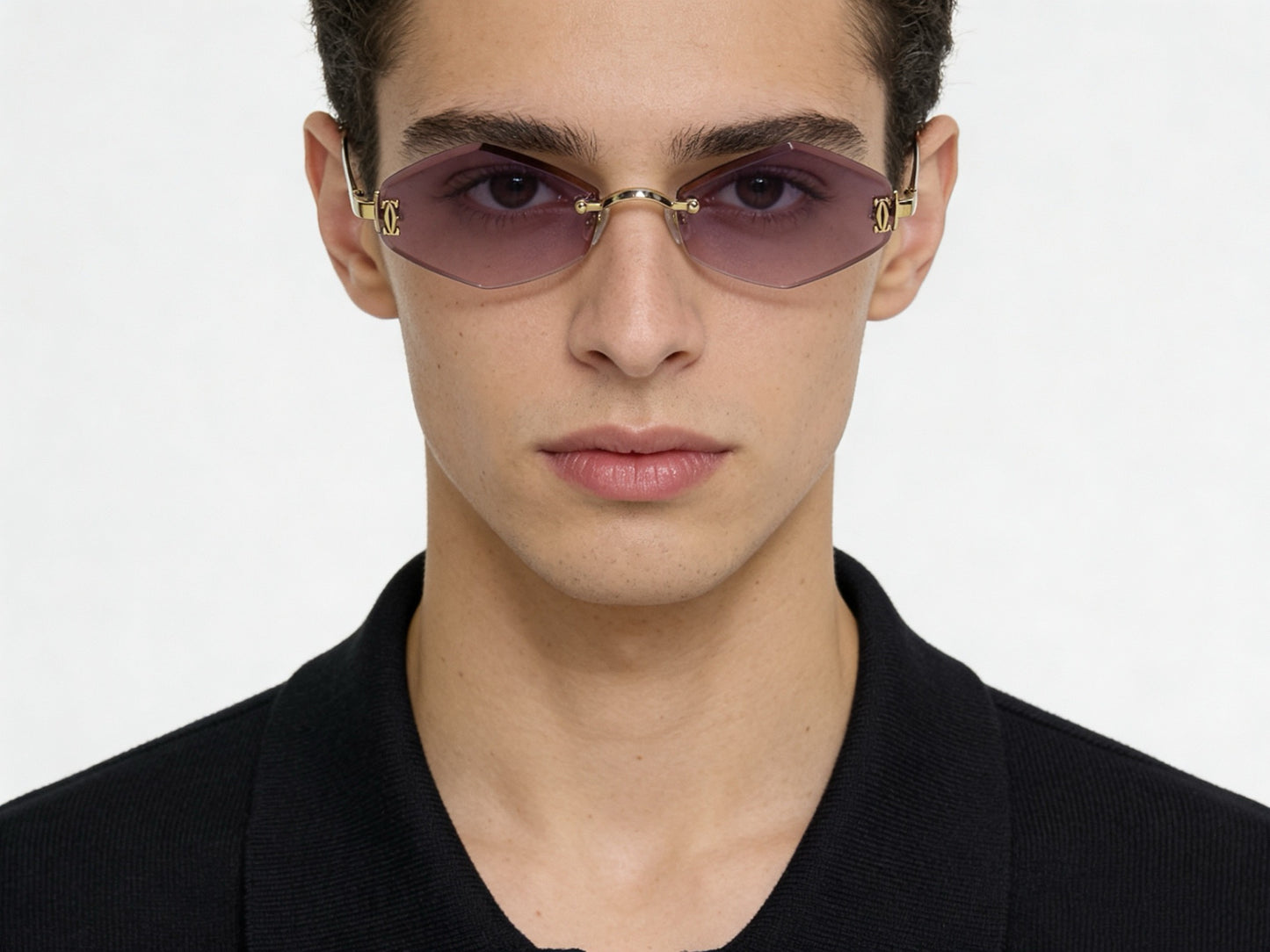 Mehrfarbige Sonnenbrille