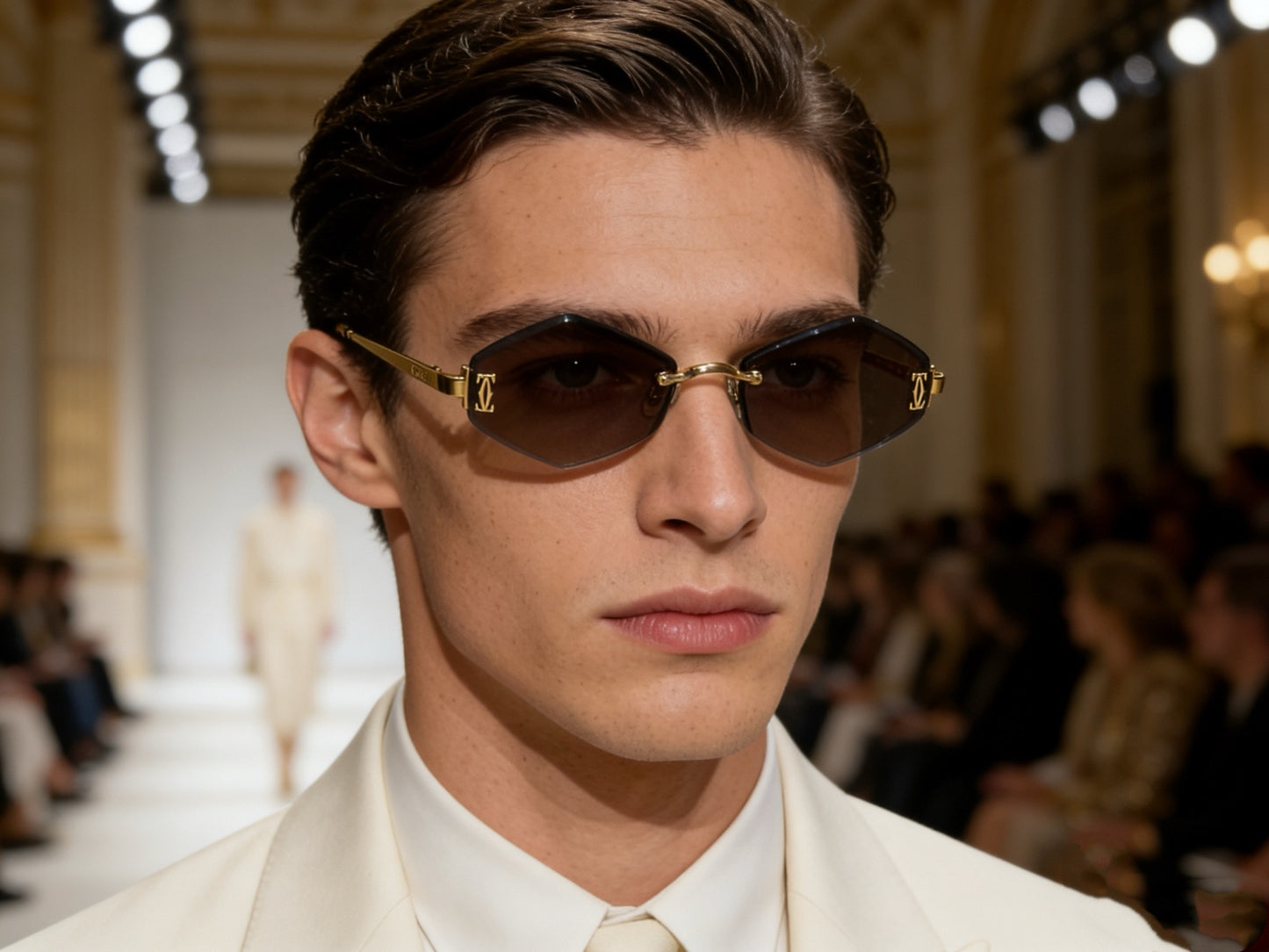 Mehrfarbige Sonnenbrille