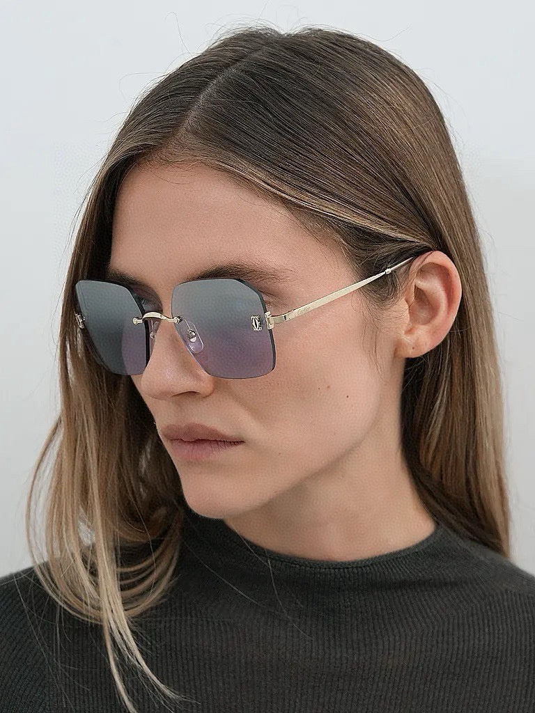 Mehrfarbige Sonnenbrille