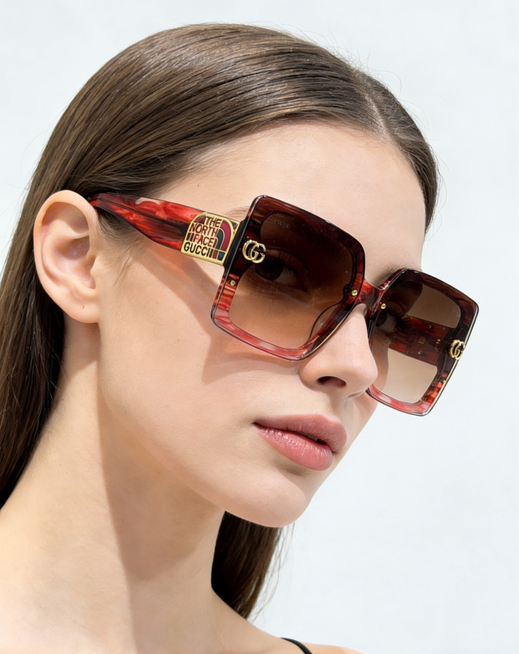 Mehrfarbige Sonnenbrille
