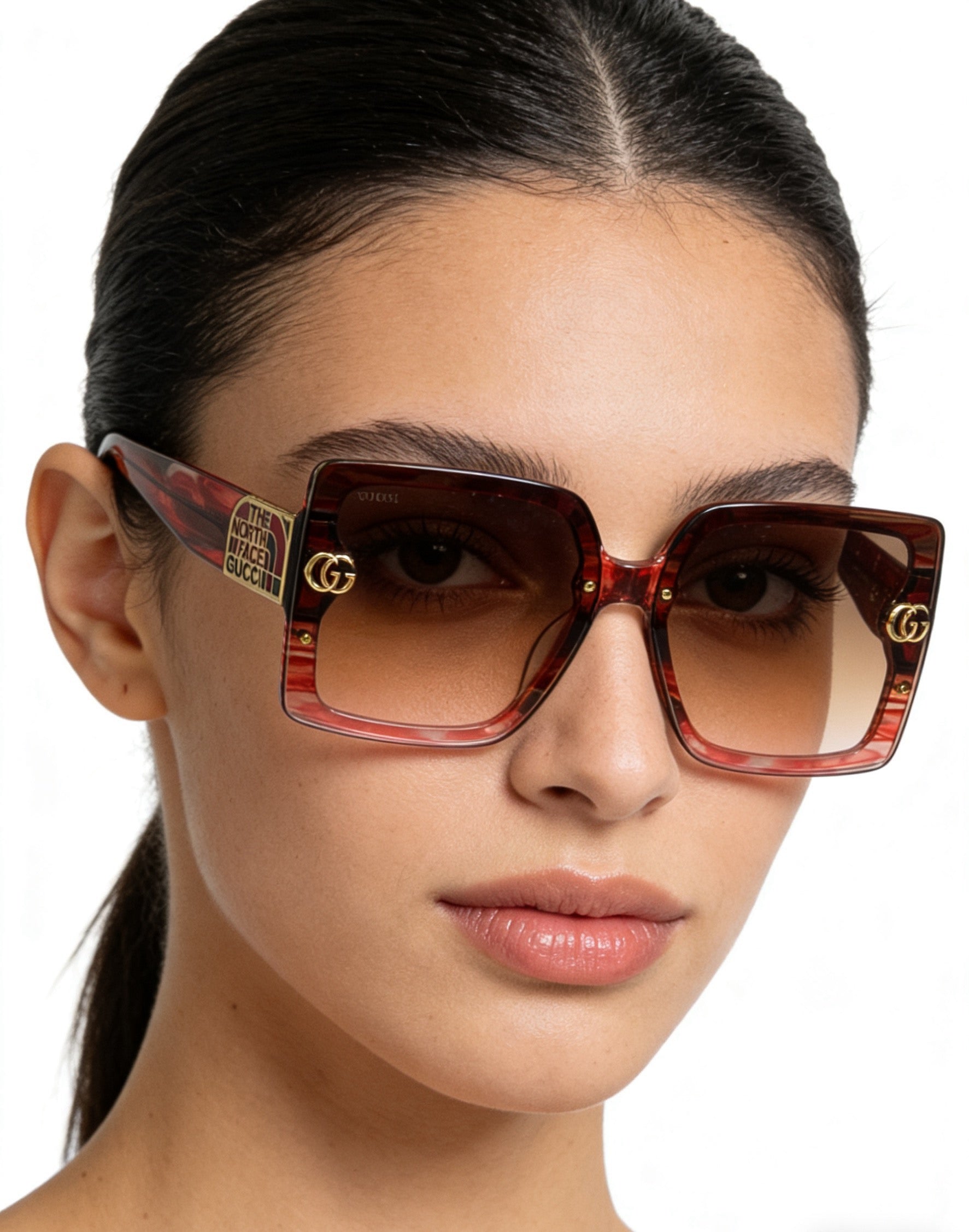 Mehrfarbige Sonnenbrille