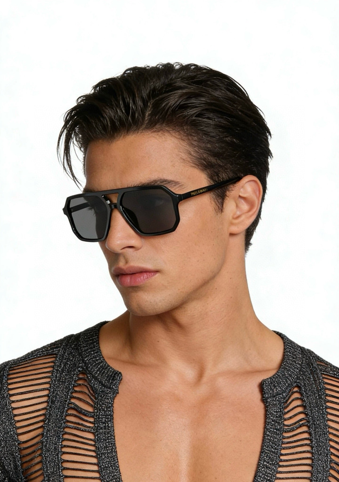 Mehrfarbige Sonnenbrille