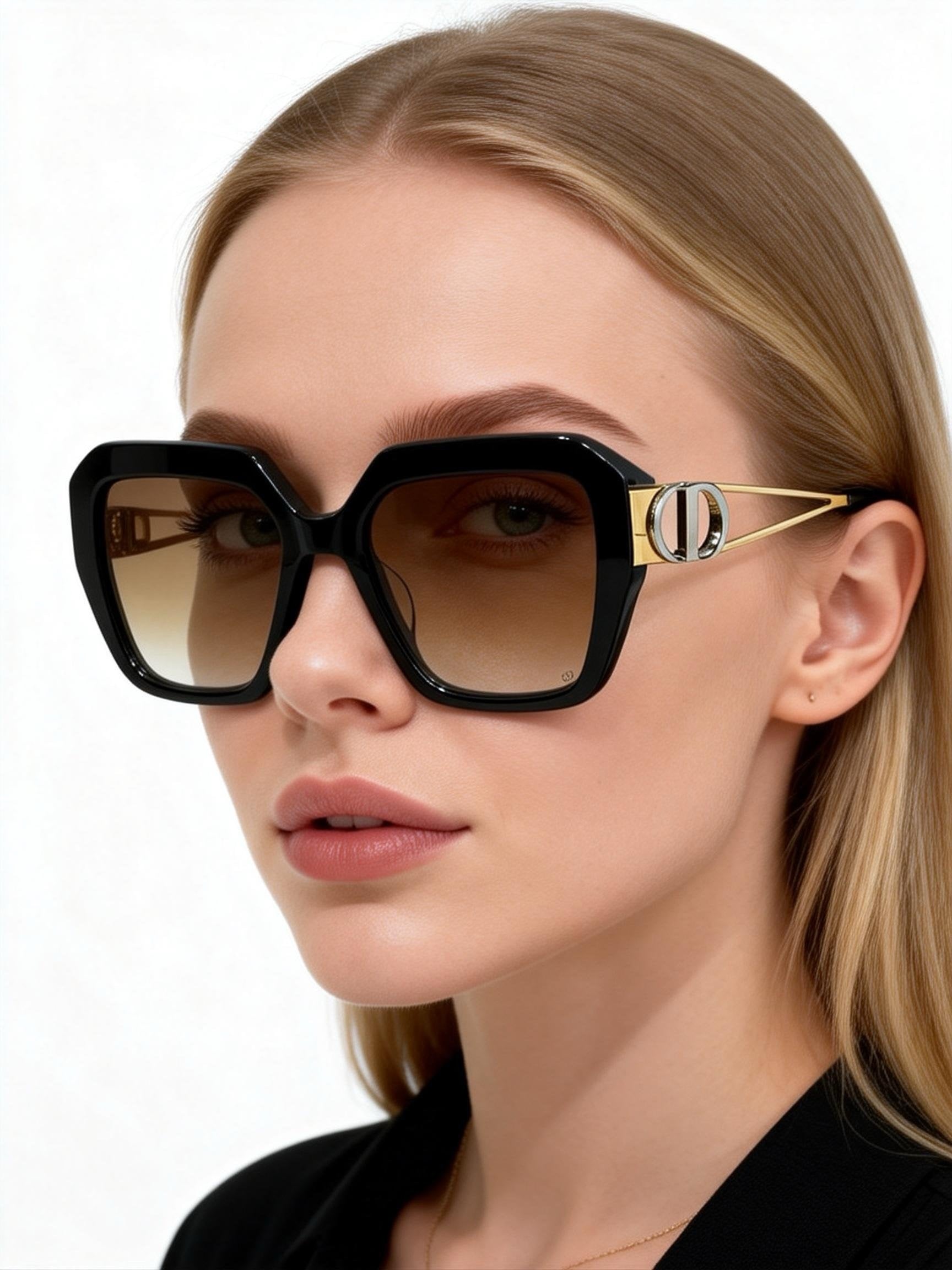 Mehrfarbige Sonnenbrille