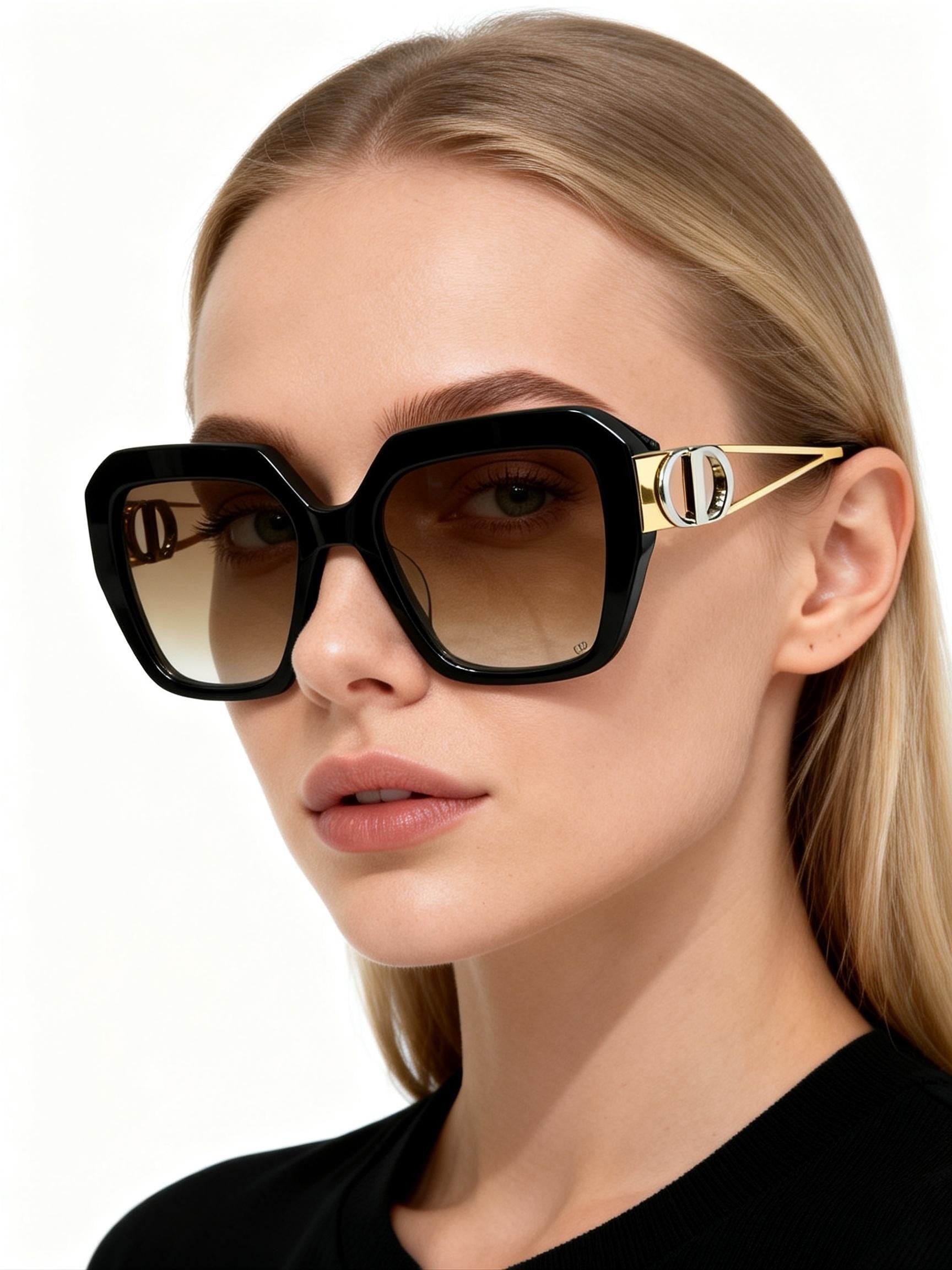 Mehrfarbige Sonnenbrille