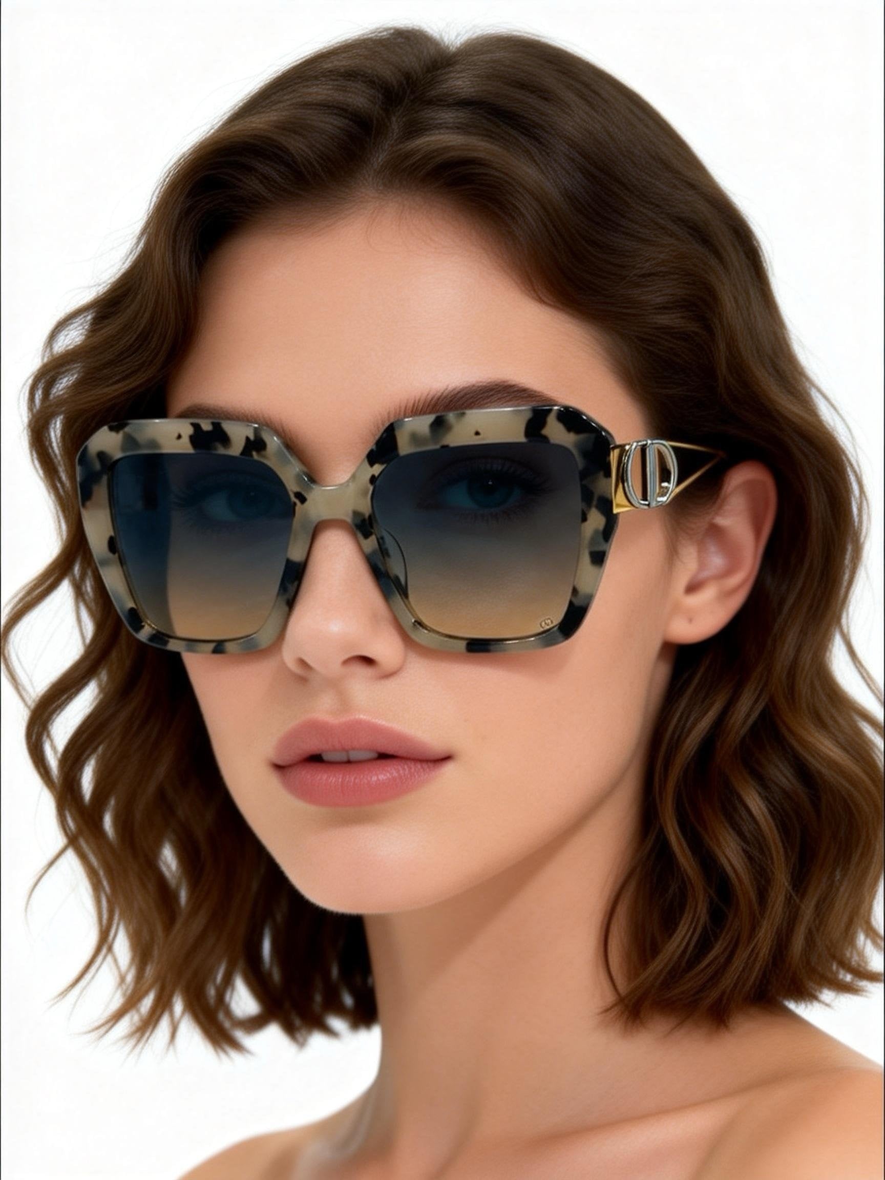 Mehrfarbige Sonnenbrille