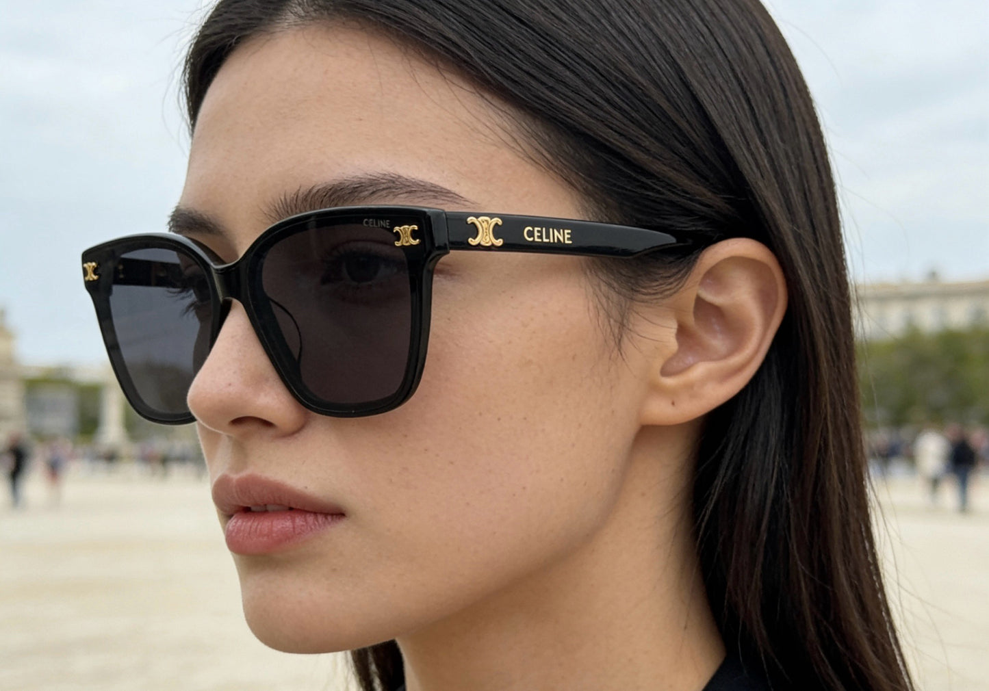Mehrfarbige Sonnenbrille