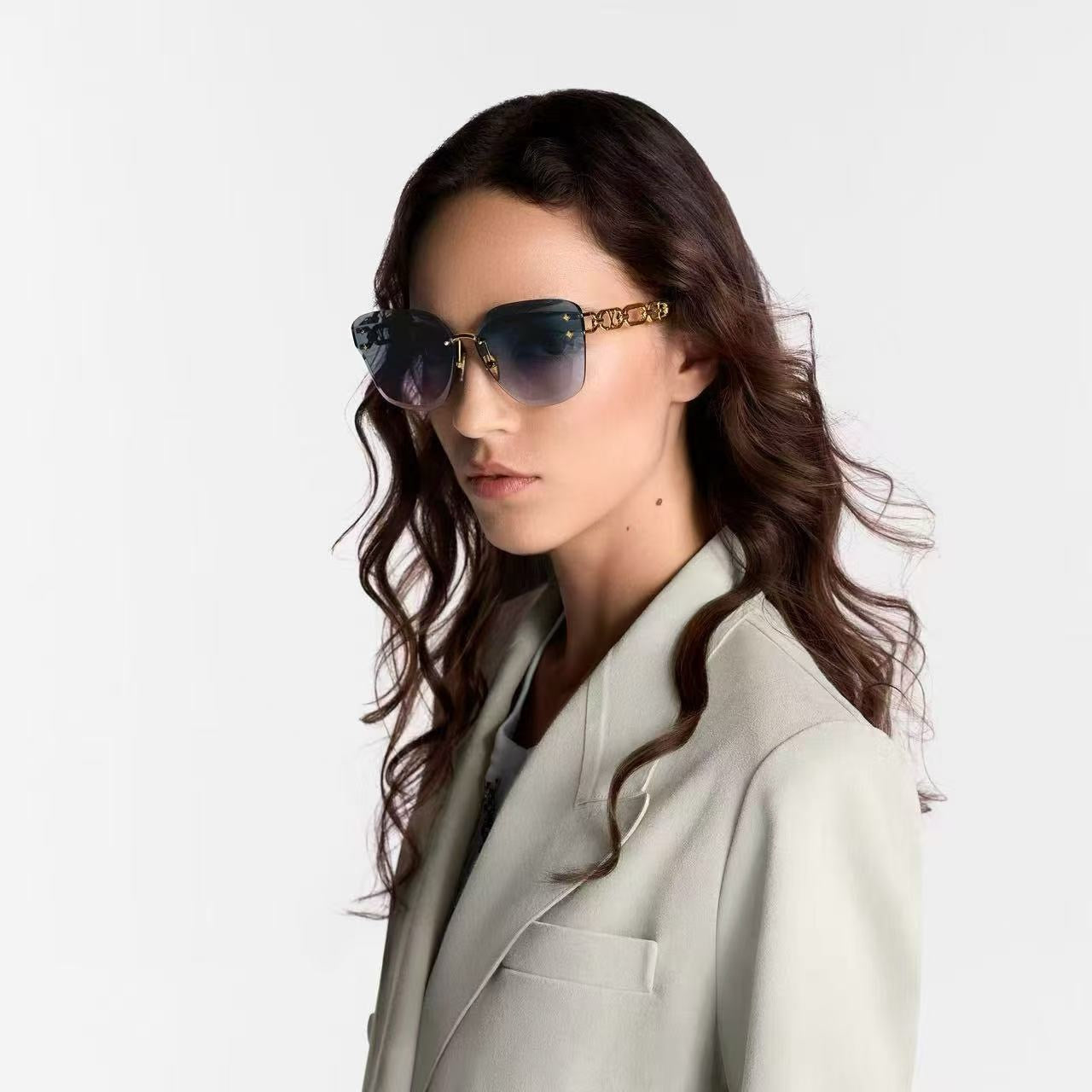 Mehrfarbige Sonnenbrille
