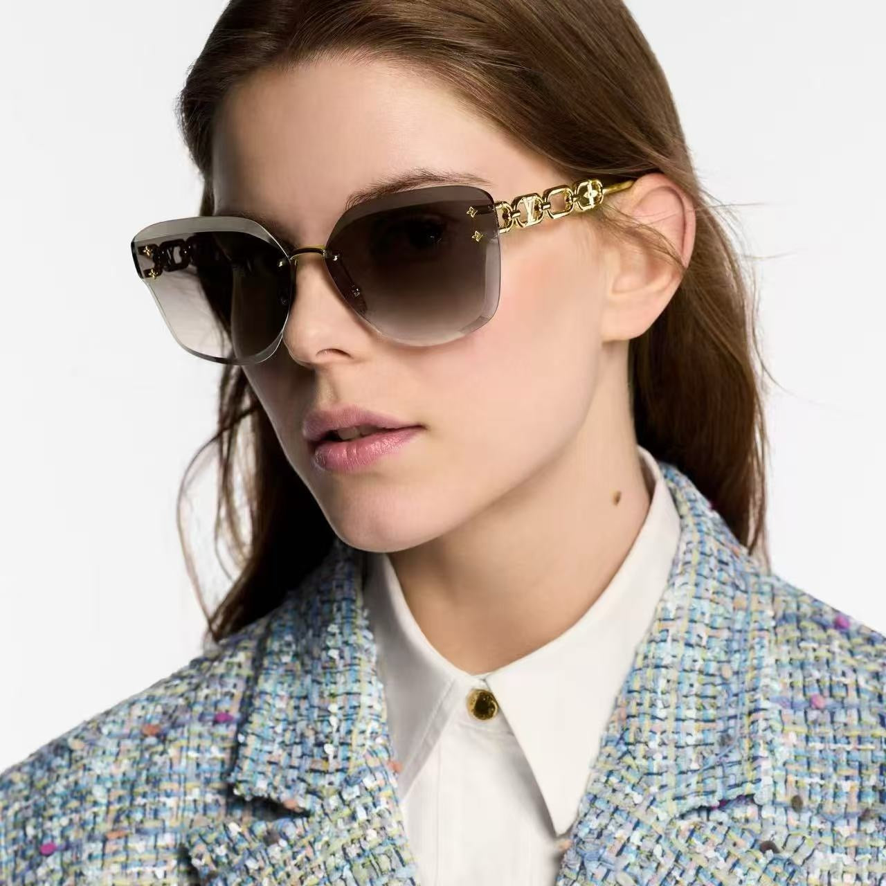 Mehrfarbige Sonnenbrille
