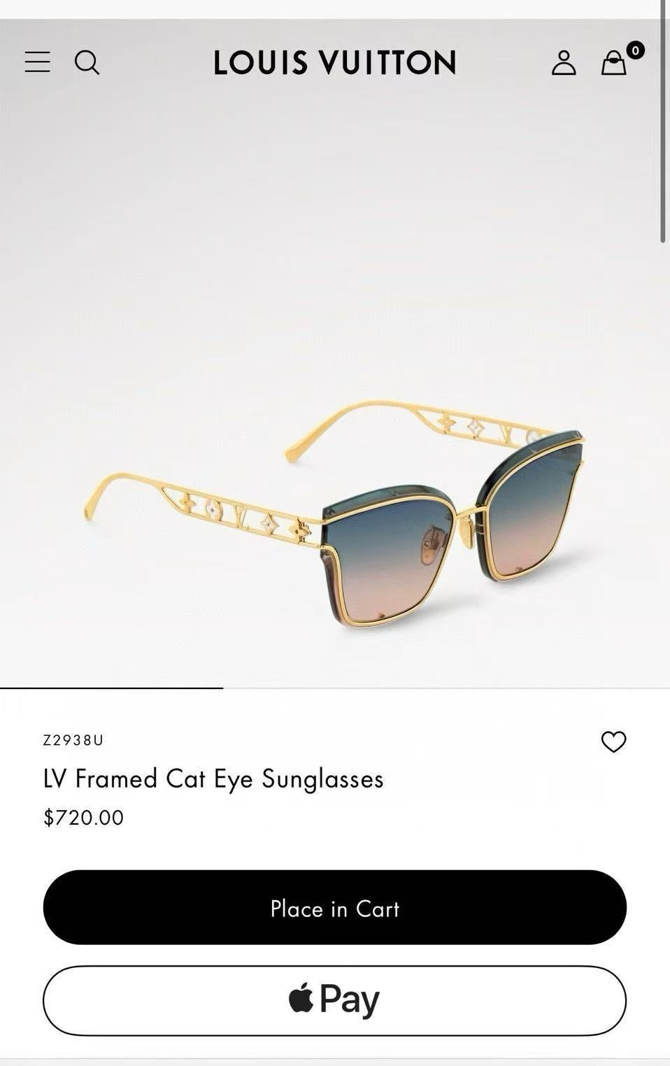Mehrfarbige Sonnenbrille