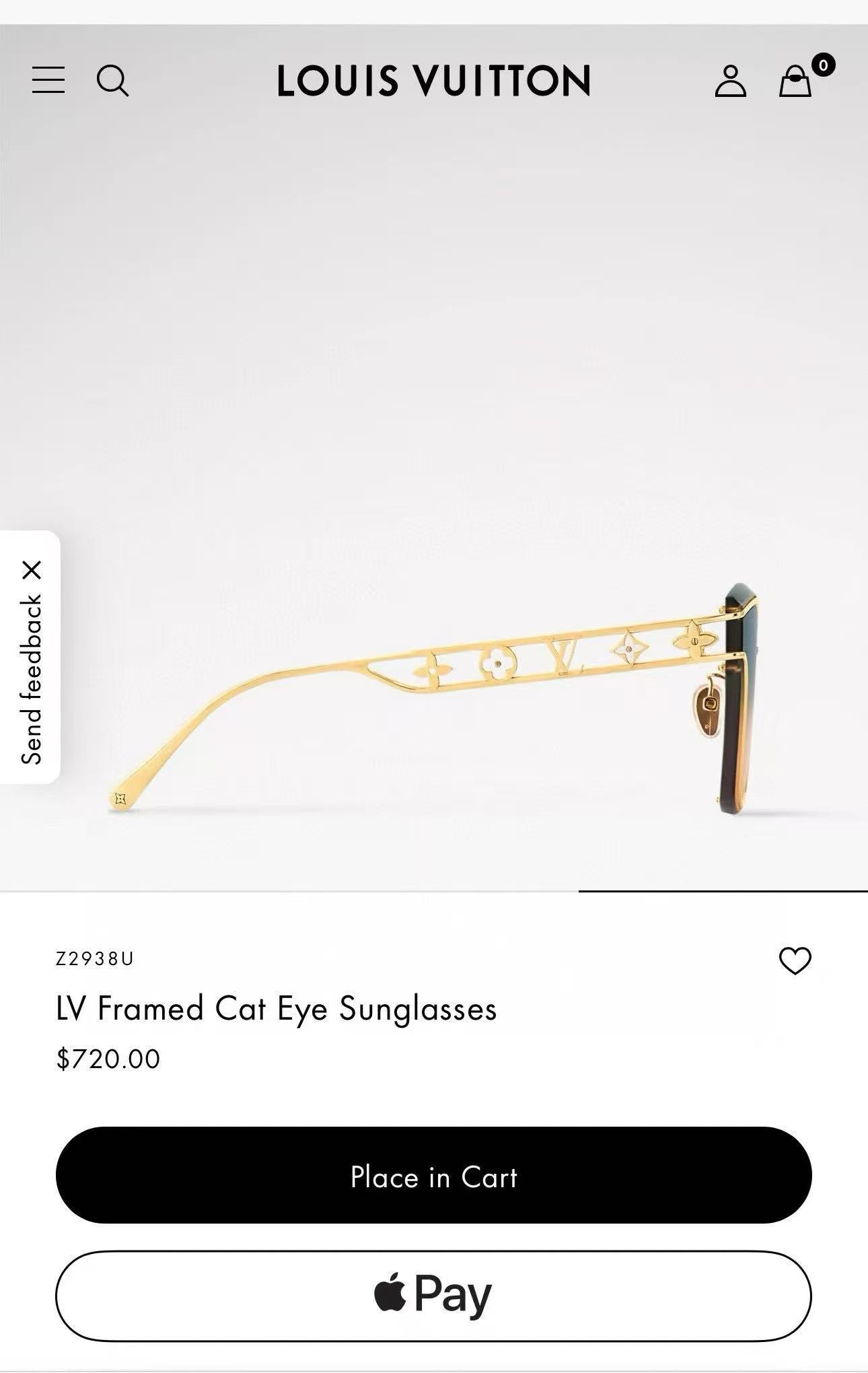 Mehrfarbige Sonnenbrille