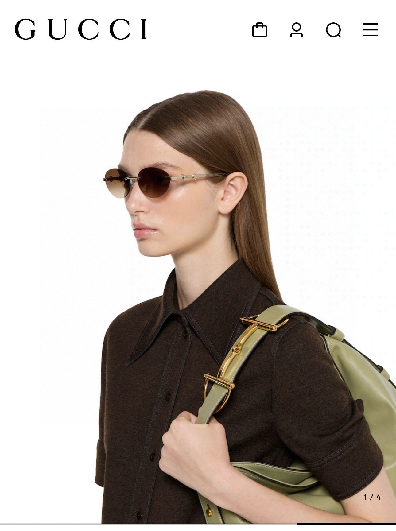 Mehrfarbige Sonnenbrille