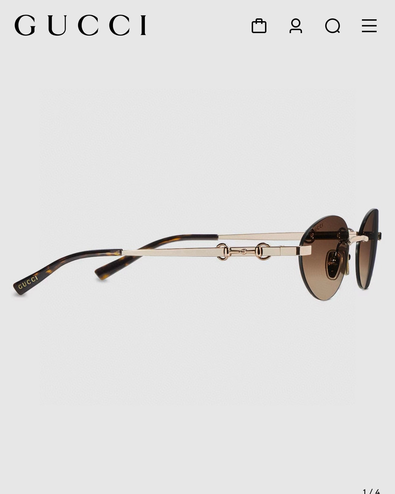 Mehrfarbige Sonnenbrille