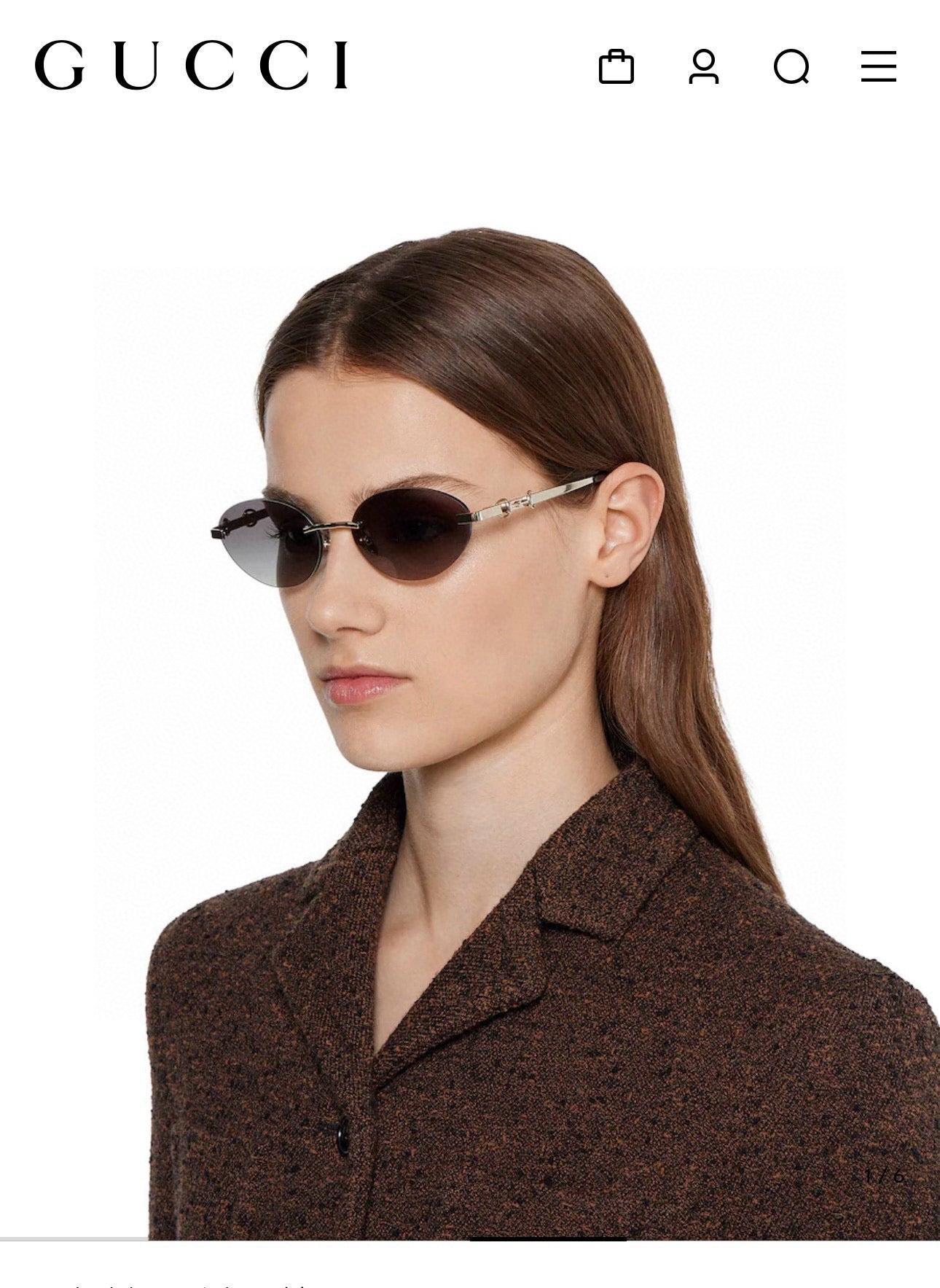 Mehrfarbige Sonnenbrille