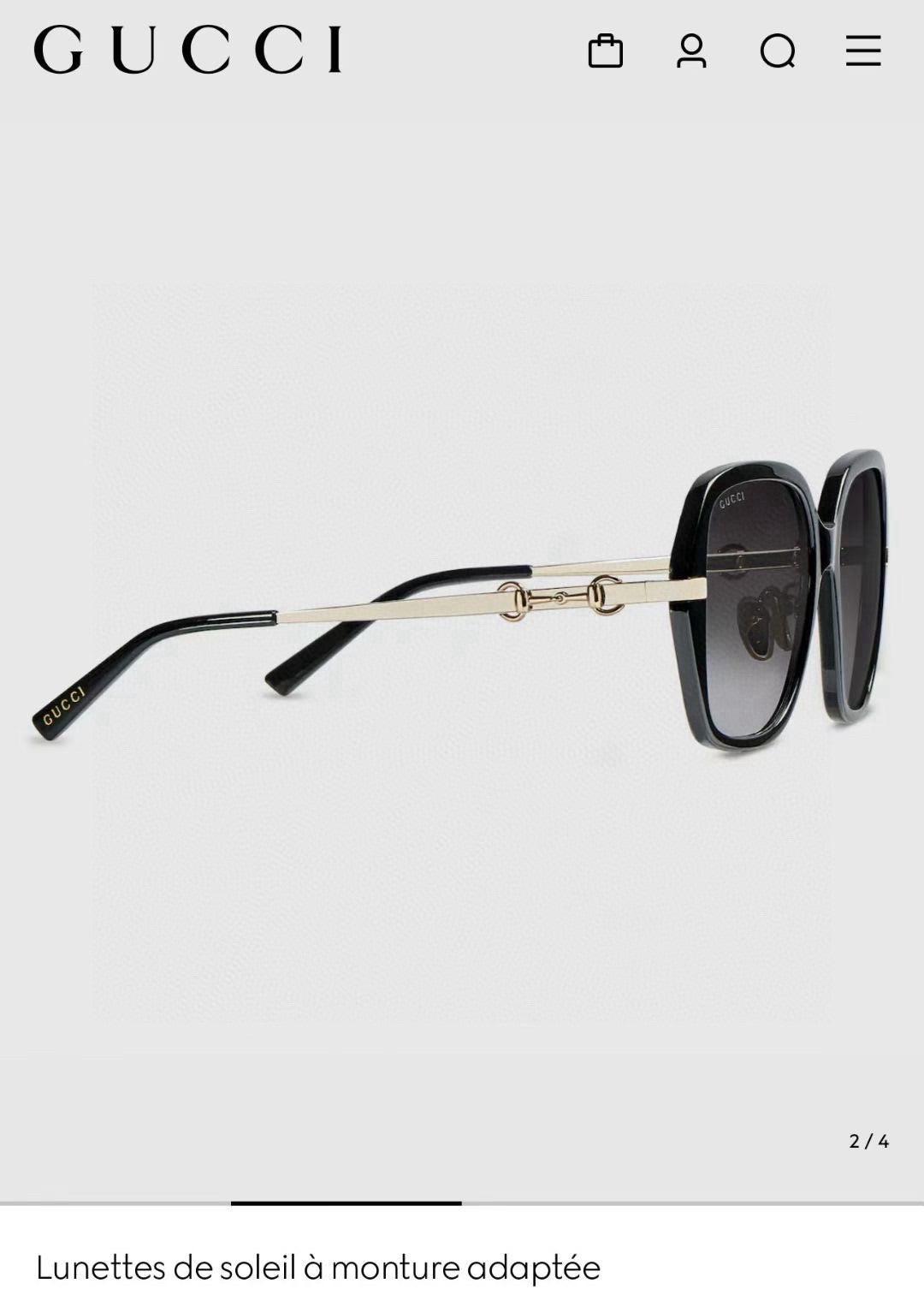 Mehrfarbige Sonnenbrille