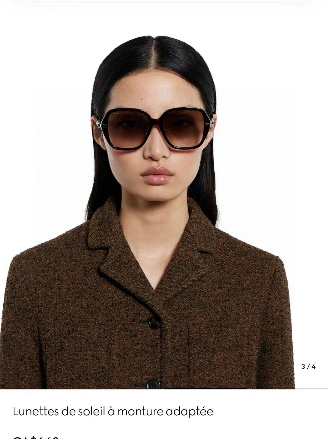 Mehrfarbige Sonnenbrille