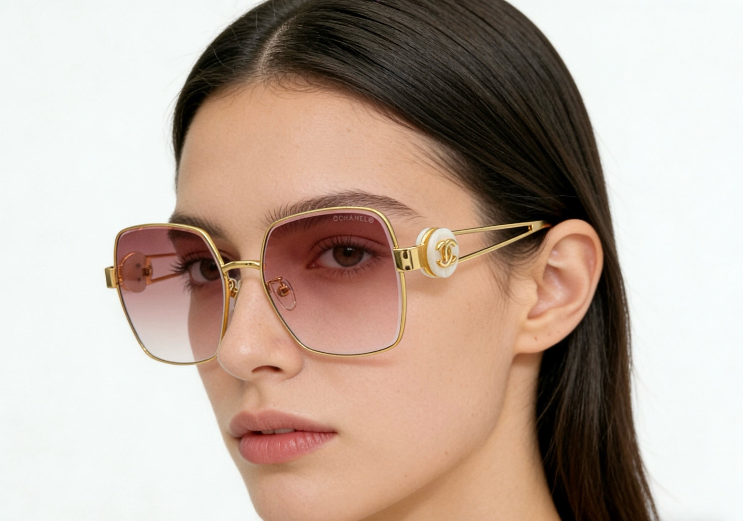 Mehrfarbige Sonnenbrille