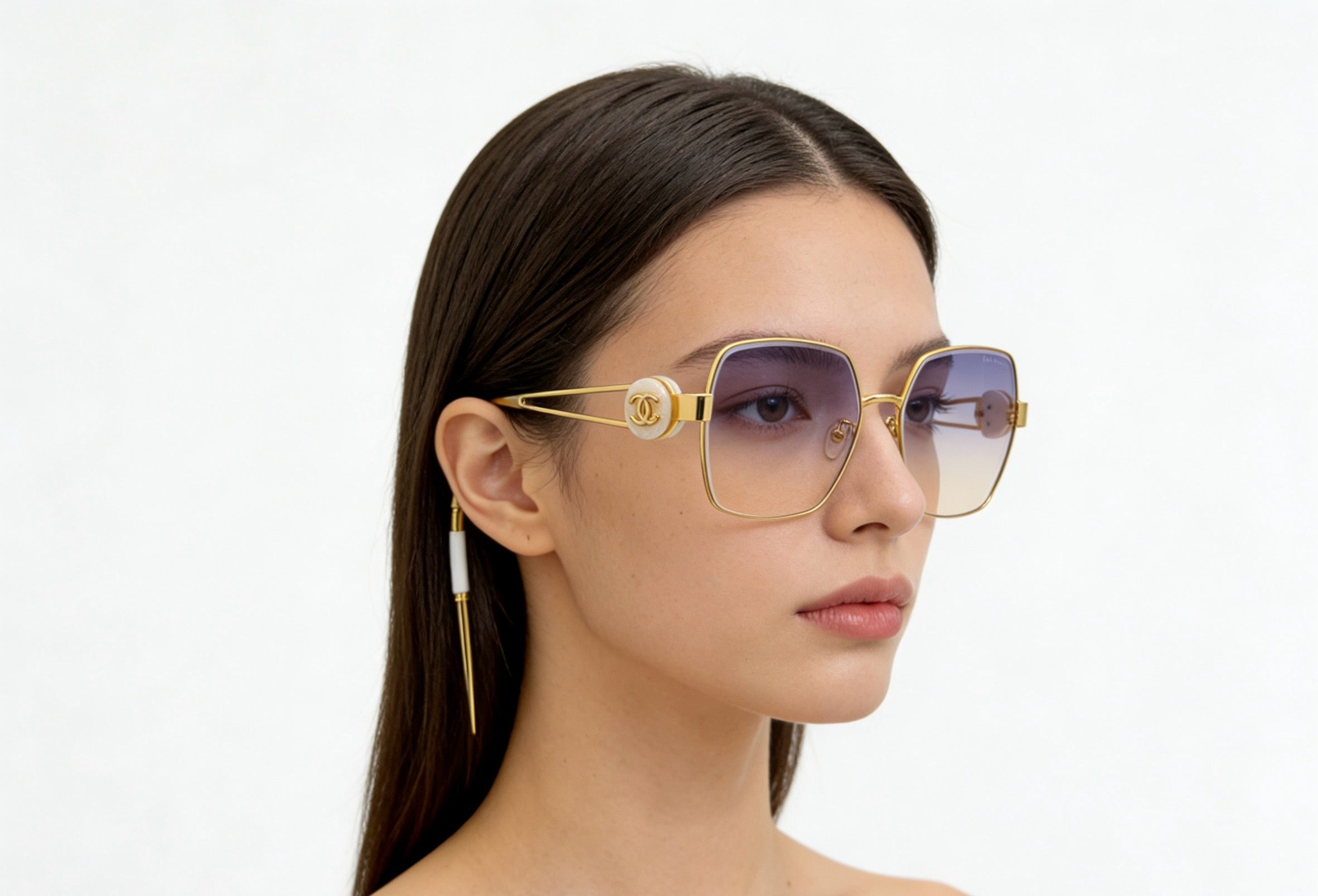 Mehrfarbige Sonnenbrille